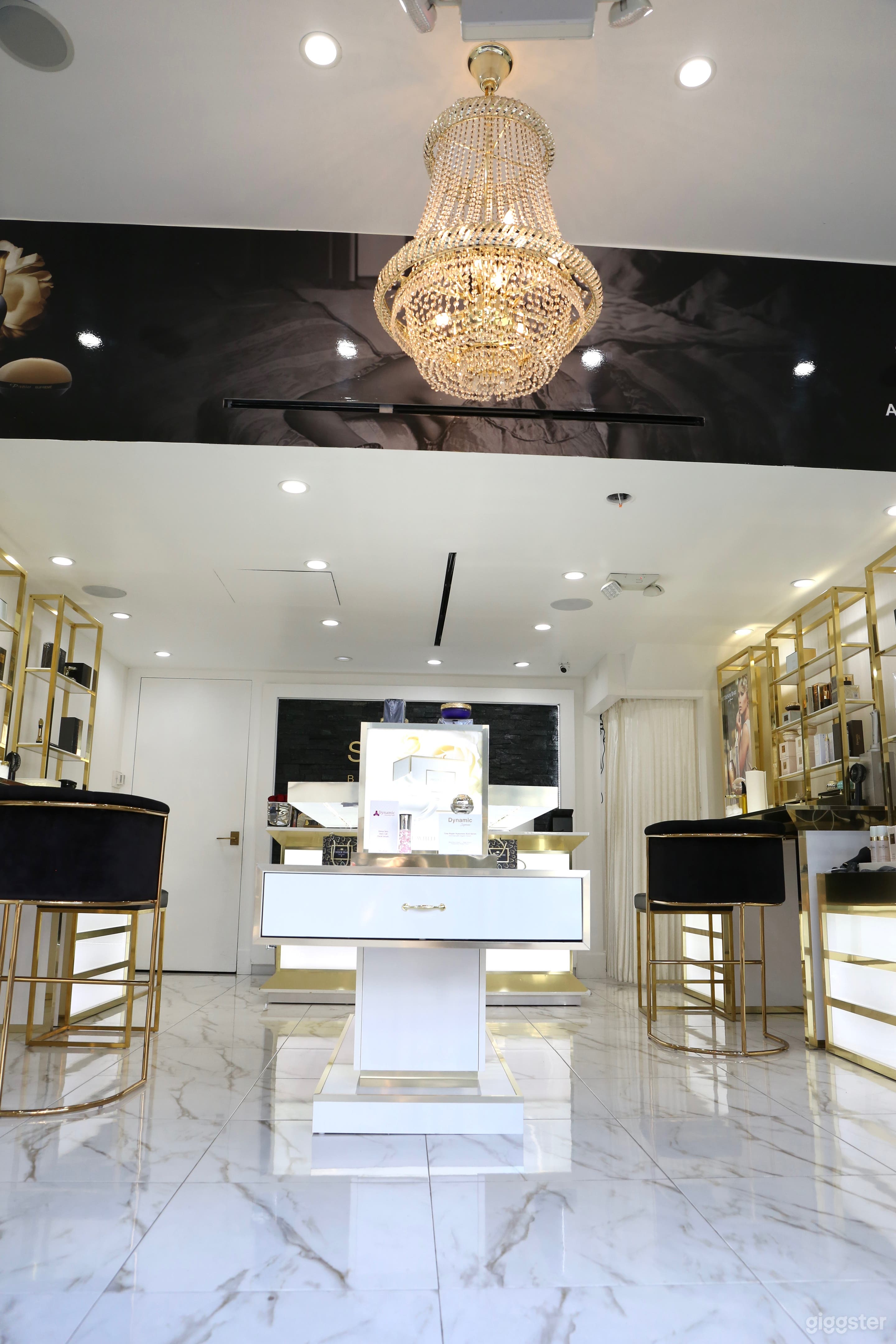 The bottom floor of our location