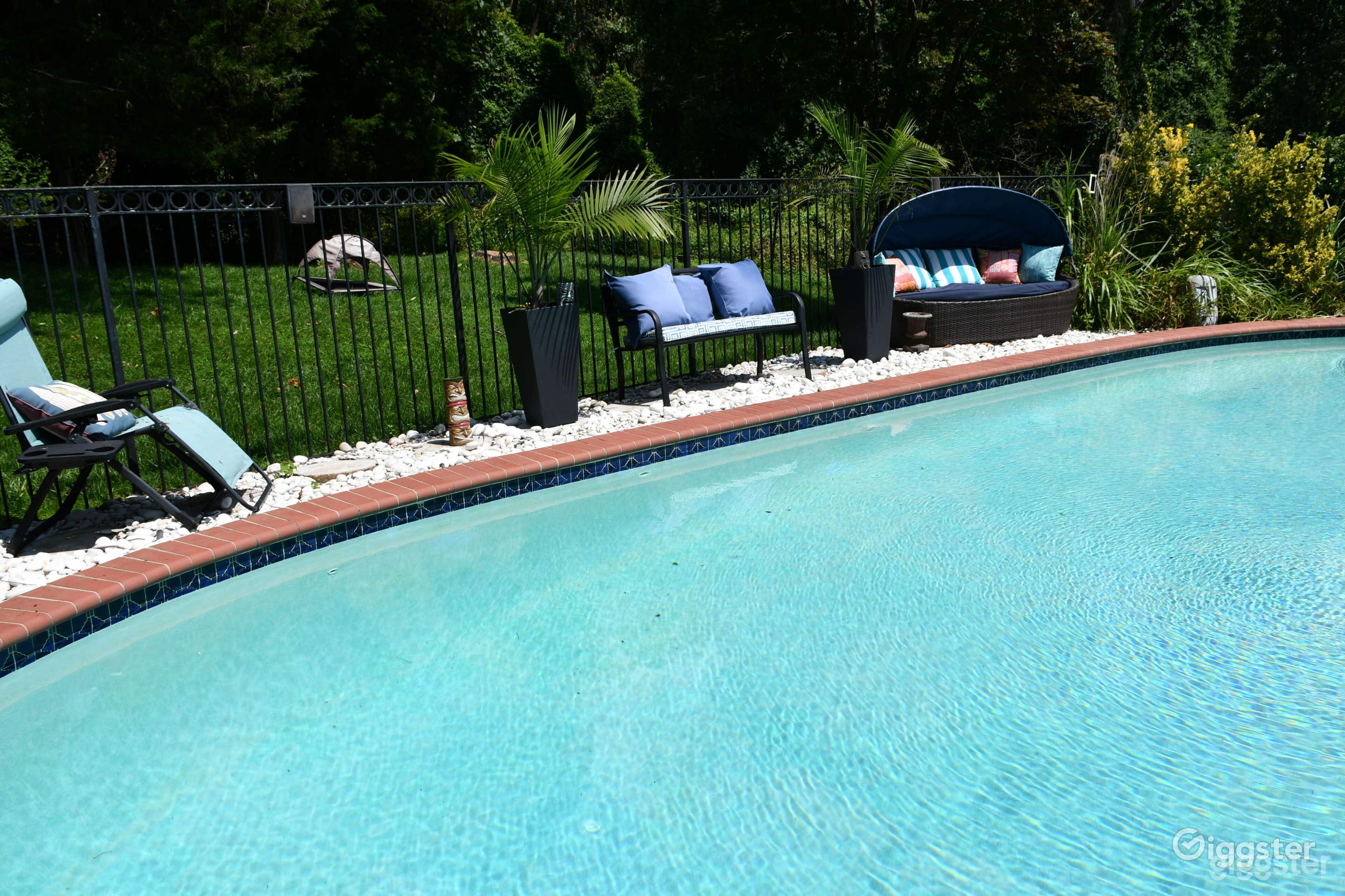 Contemporary Pool in the woods  Photo 3