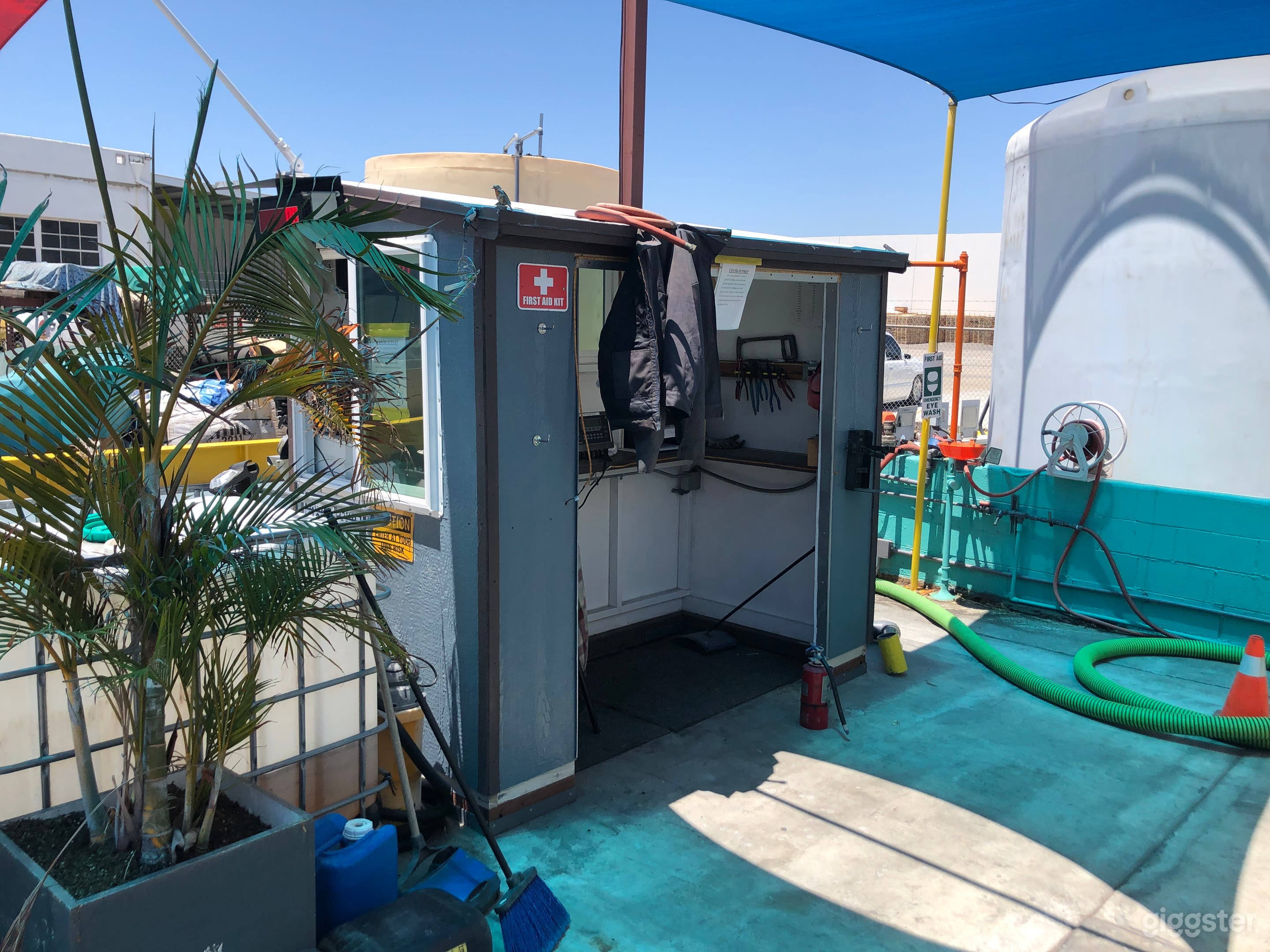 filling shed middle yard