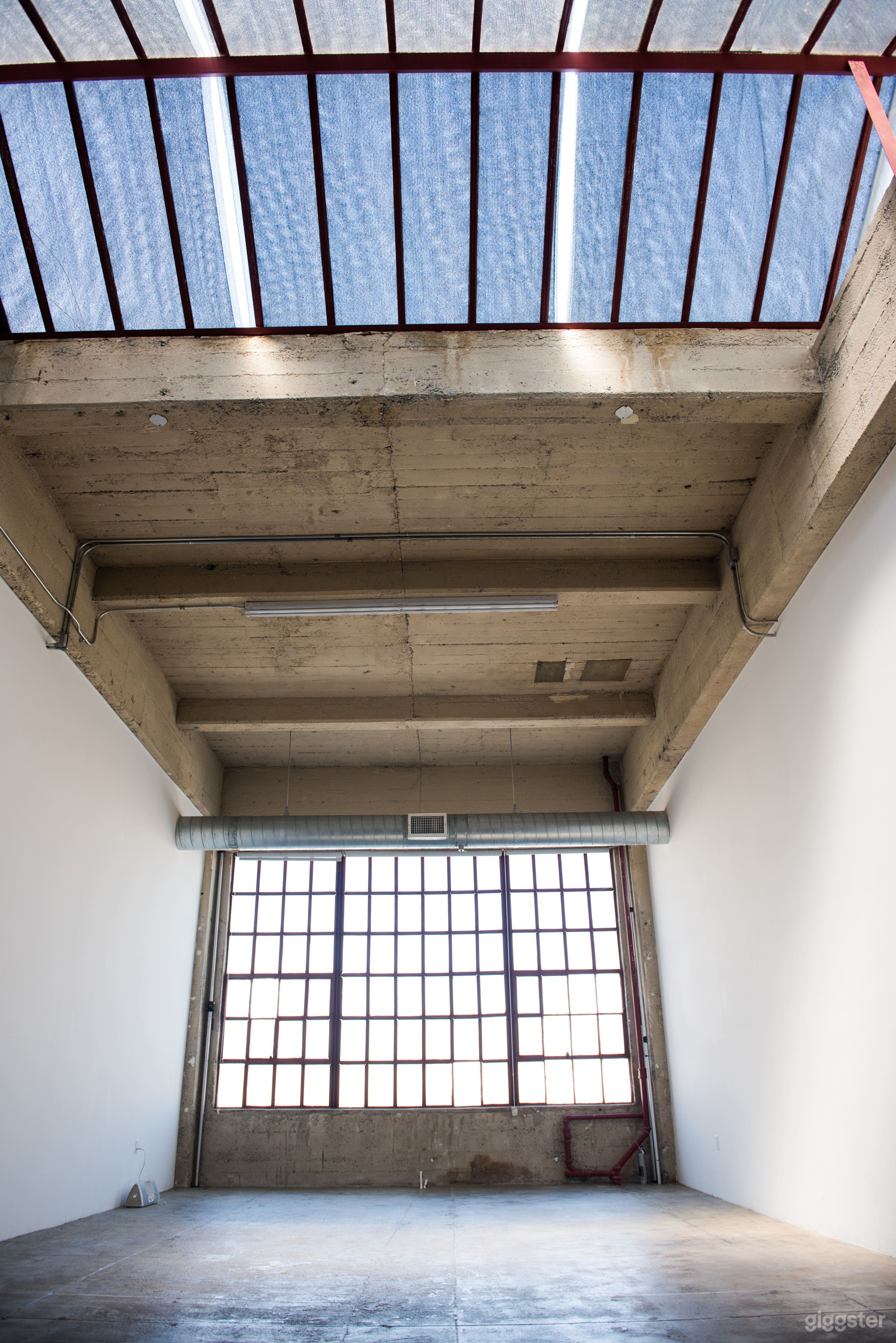 View of the Windows/Shooting Space and Ceiling