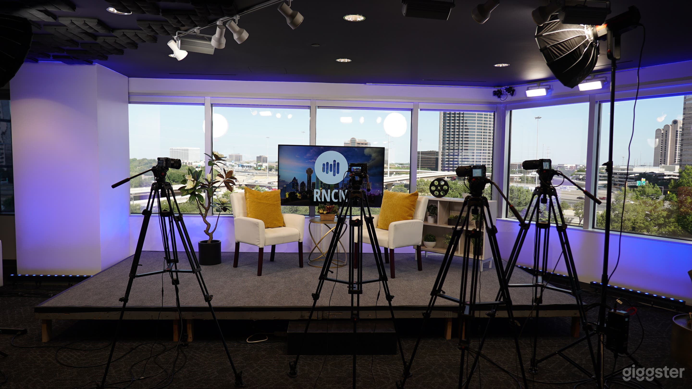 Astonishing Talk Show Studio Photo 1