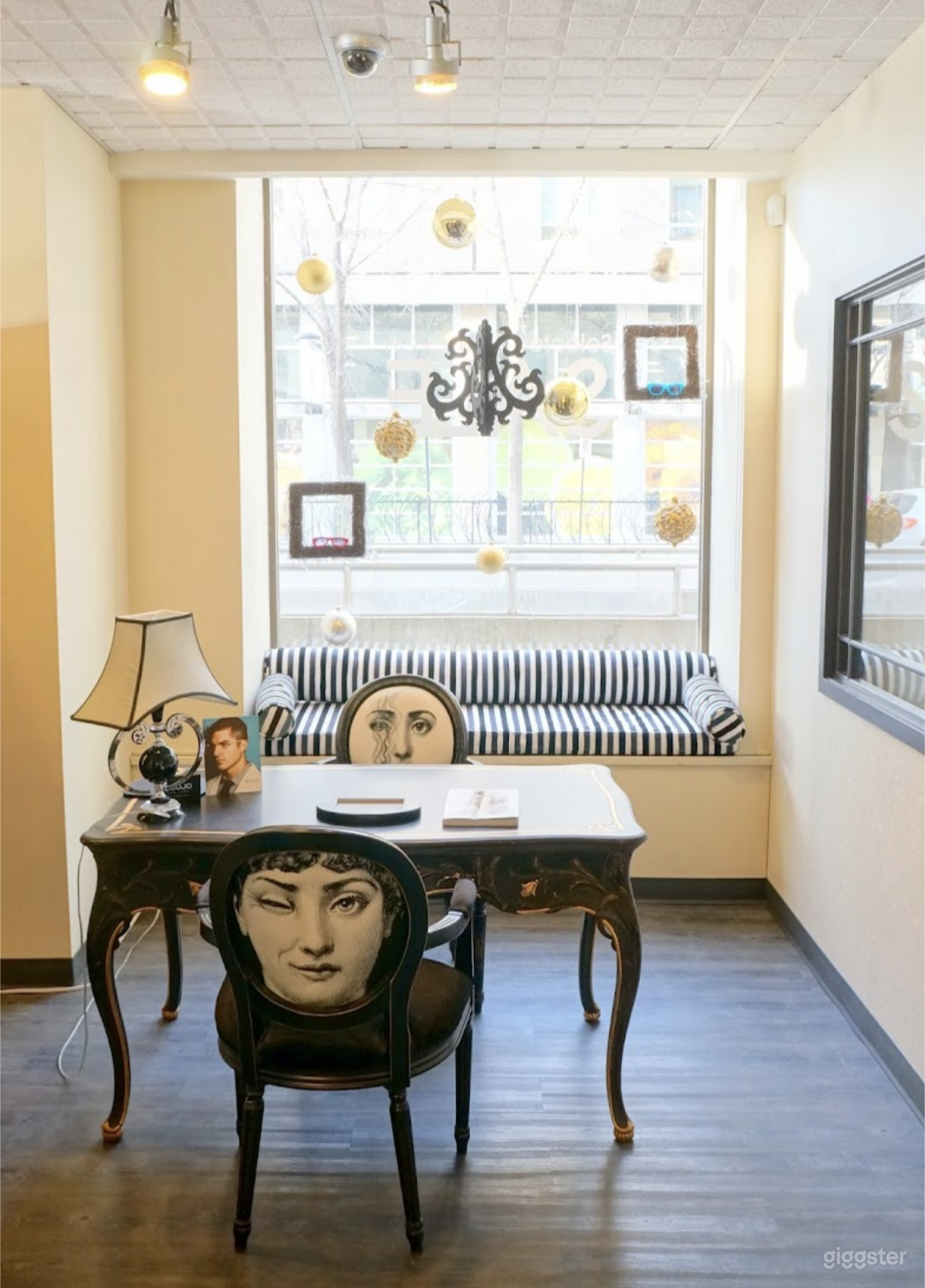 Alternatively, you could create a space that feels like a chic boutique, with sleek displays, bright lighting, and bold graphics that showcase your line of fashion or beauty products. This space could be designed to appeal to fashion-forward customers.