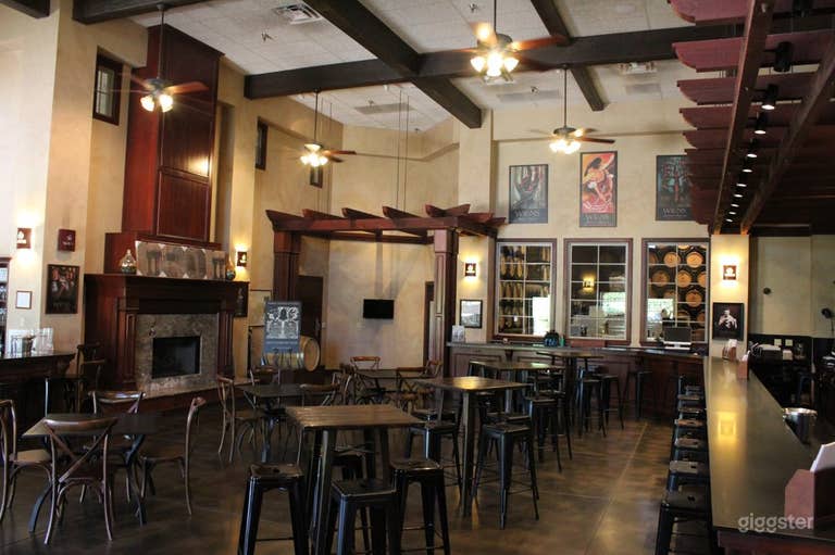  Sala de Degustación de estilo vintage 