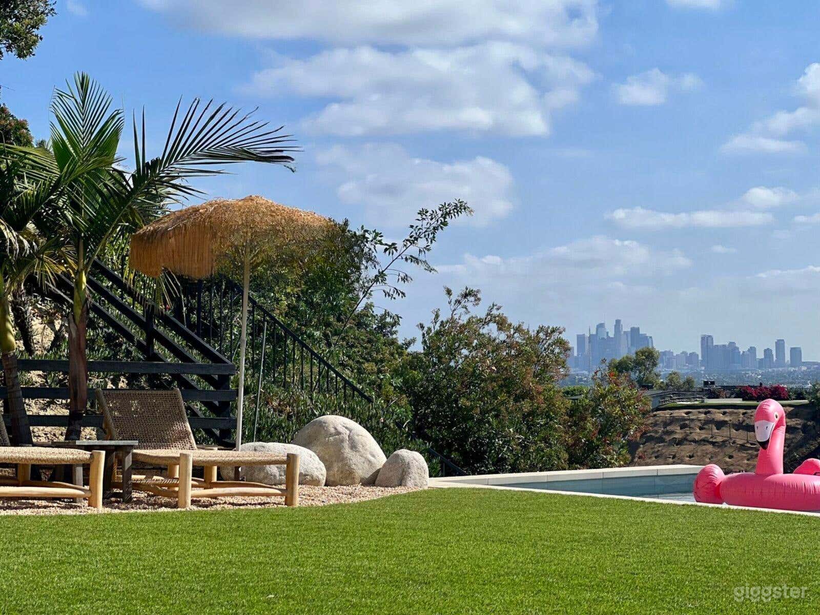 Tulum-Inspired Hillside Backyard Photo 3