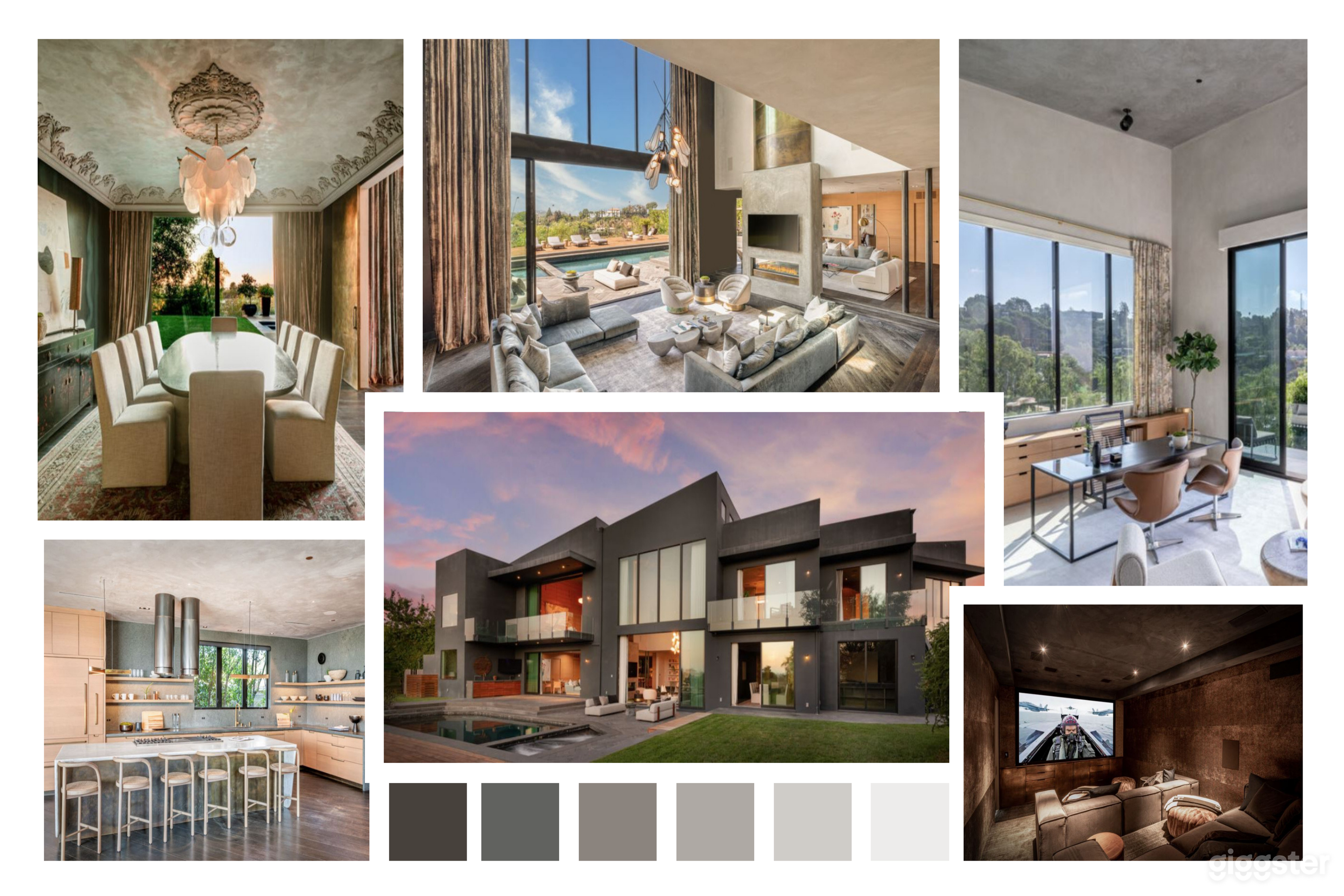 GLASS VISTA MANSION: MODERN MINIMAL, CANYON VIEWS Photo 1