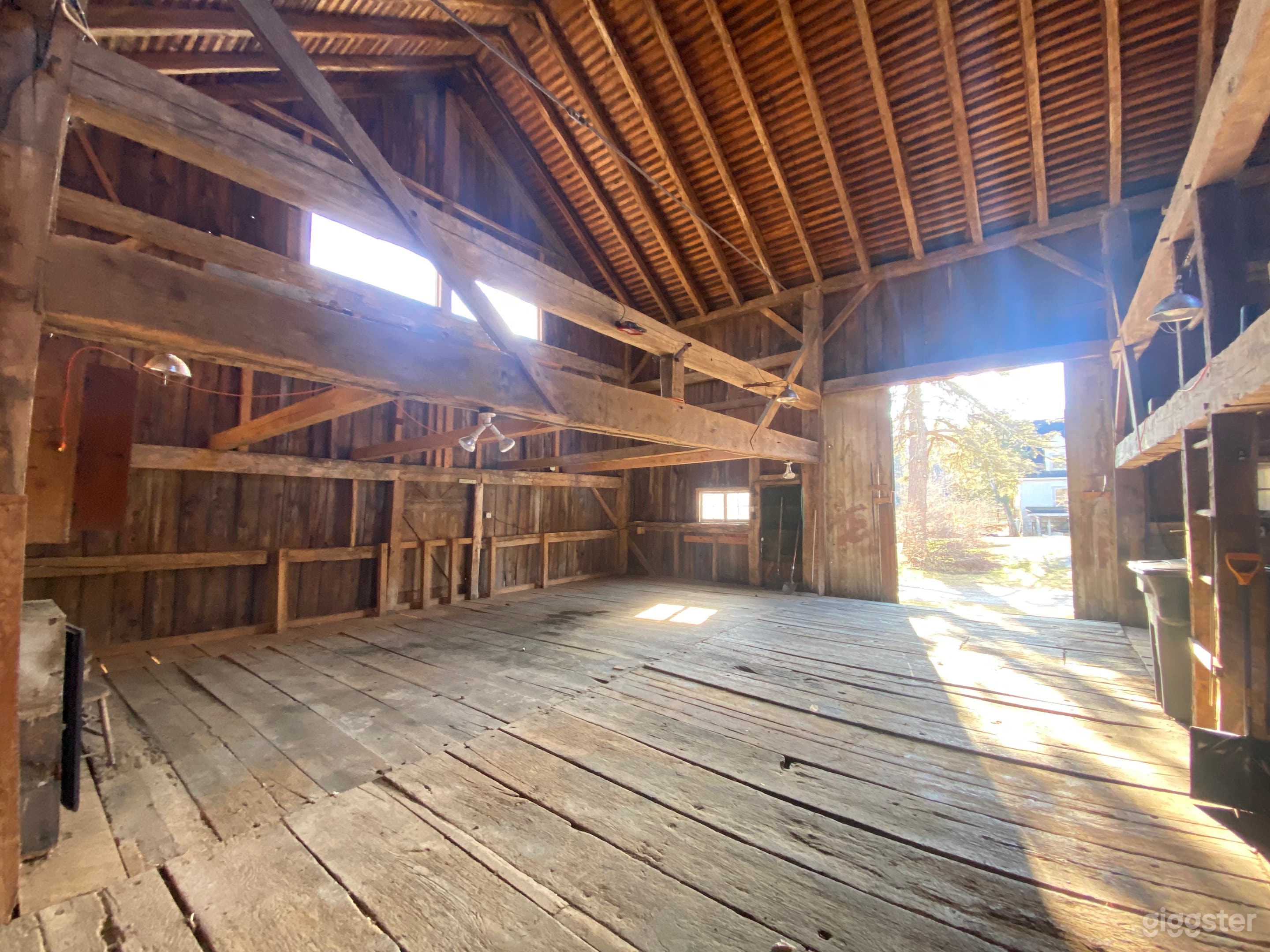 Main Room of Barn