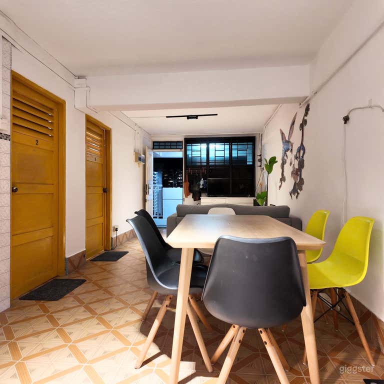  HDB ORIGINAL VINTAGE 1974 (SOLO SALA Y COCINA) 