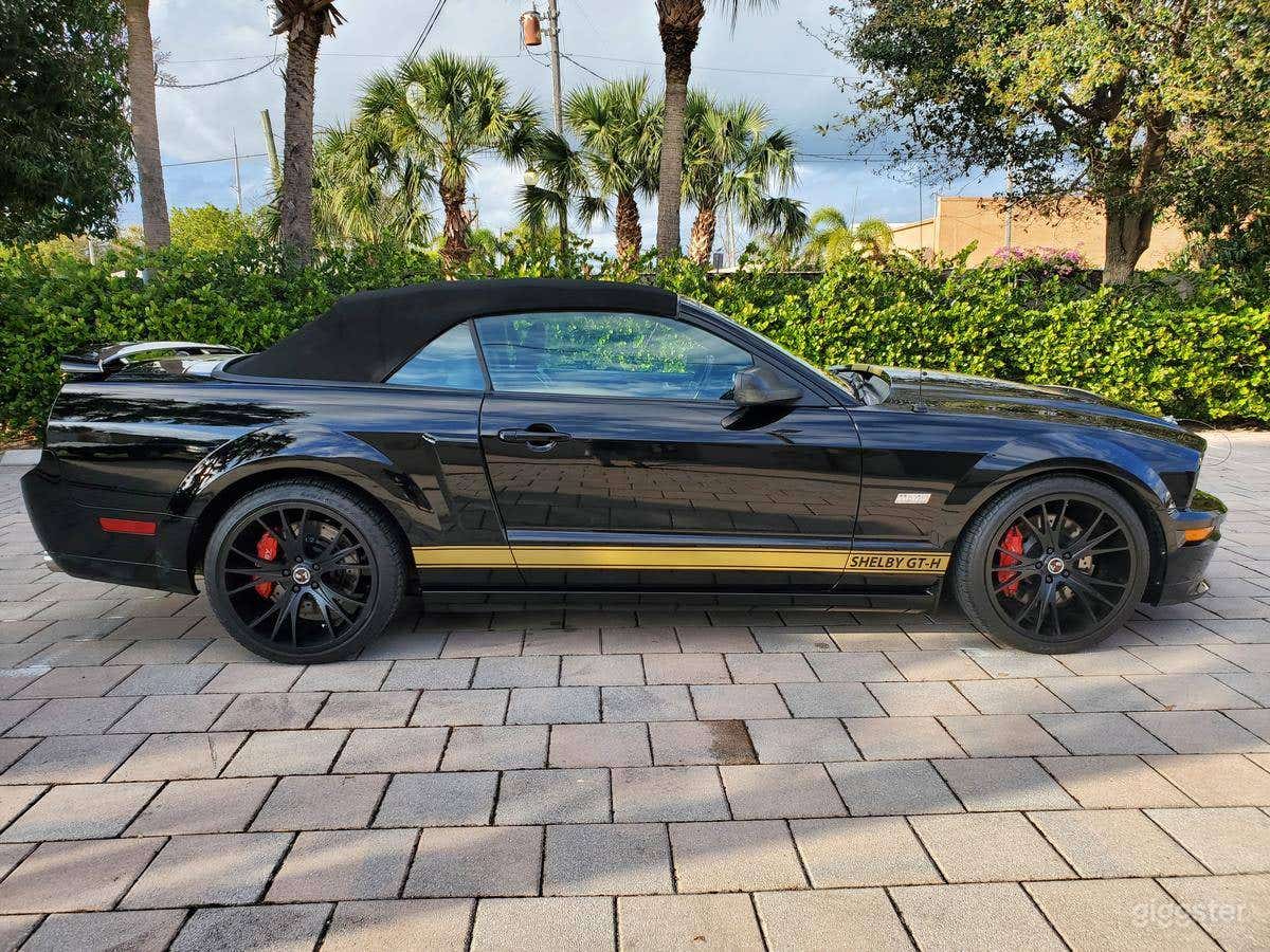 A Beautiful Black 2007 Shelby GT-H Convertible Photo 2
