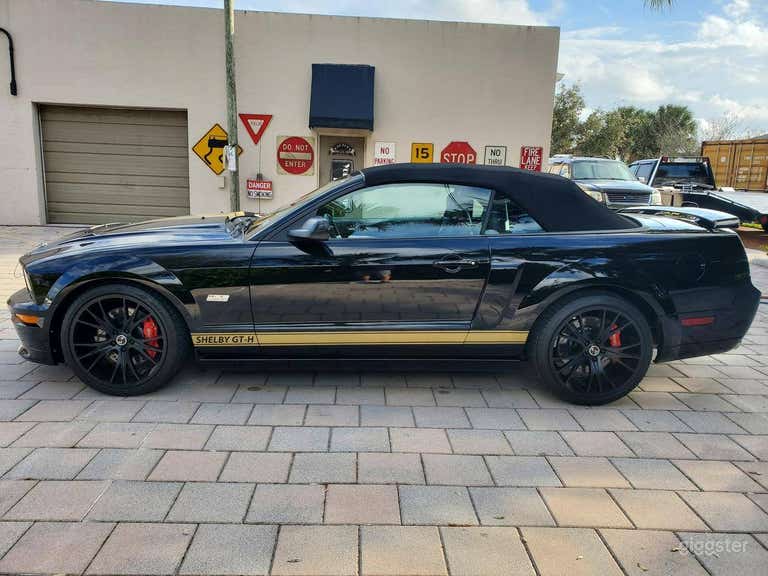 A Beautiful Black 2007 Shelby GT-H Convertible 