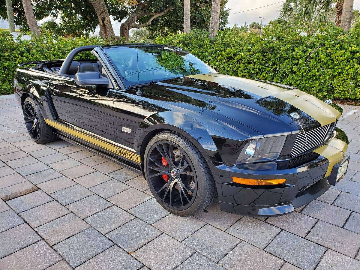 A Beautiful Black 2007 Shelby GT-H Convertible Photo 1