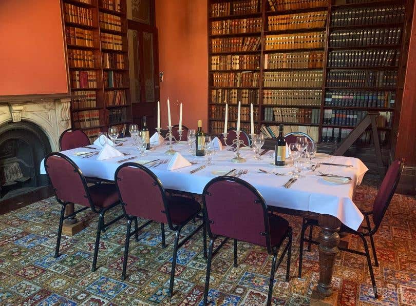 The Law Library with a Fireplace Photo 2