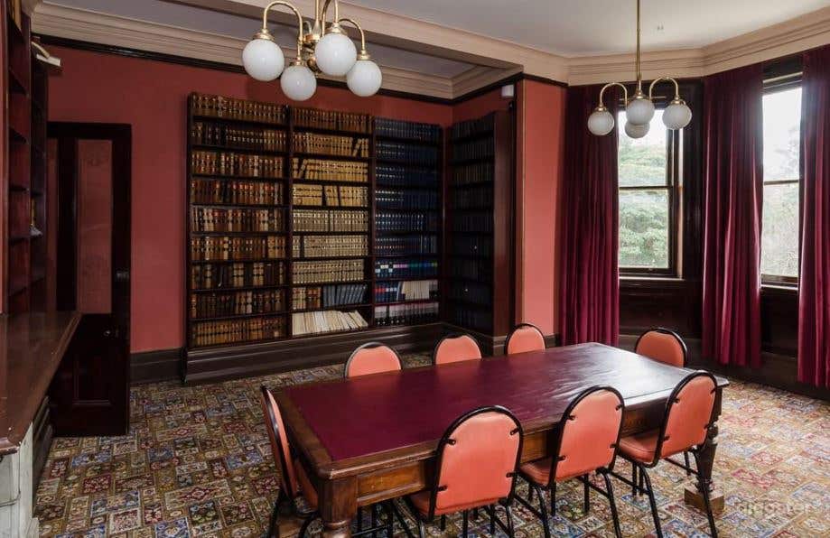 The Law Library with a Fireplace Photo 3