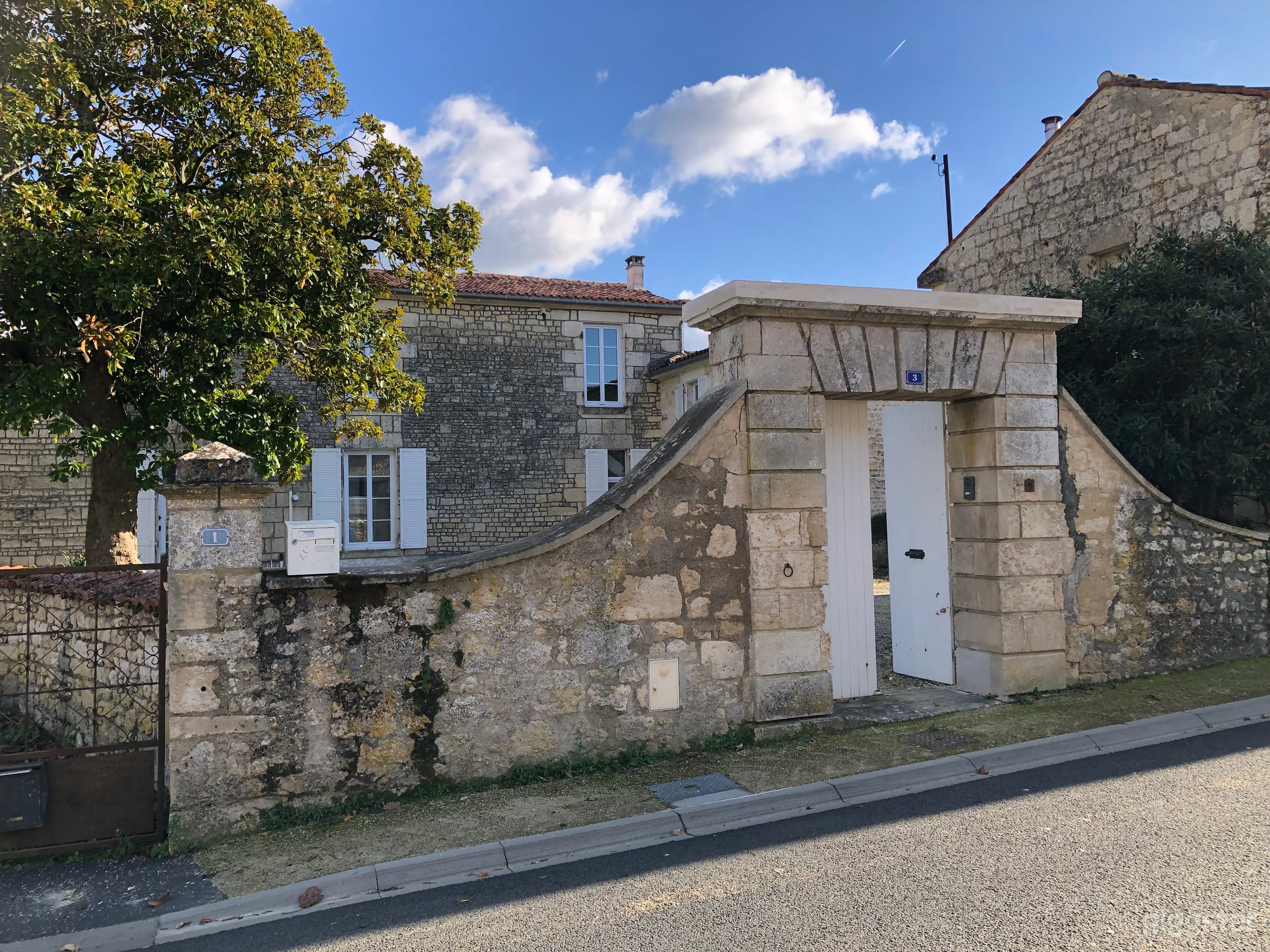 Entrée de la rue