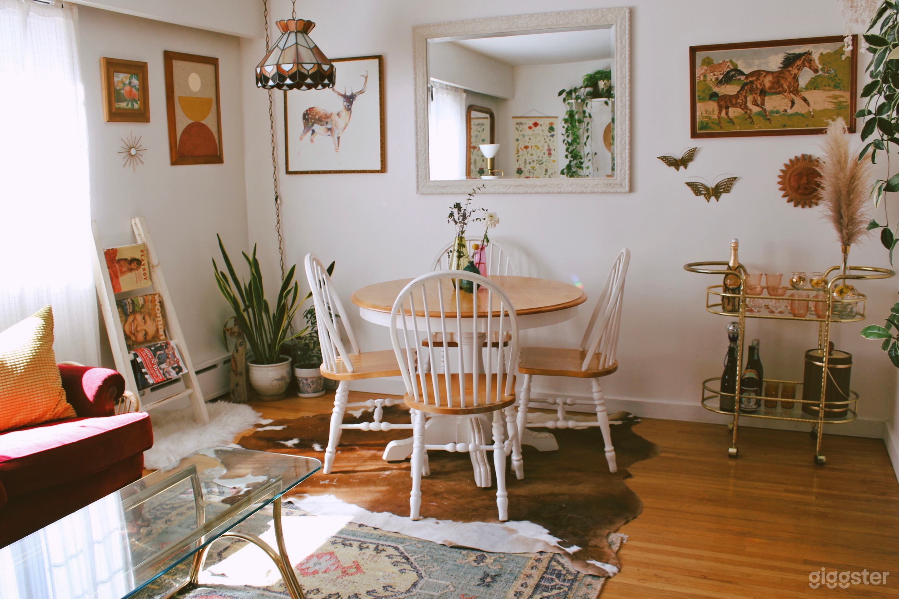Eclectic + Bright Boho-Retro Apartment Photo 2