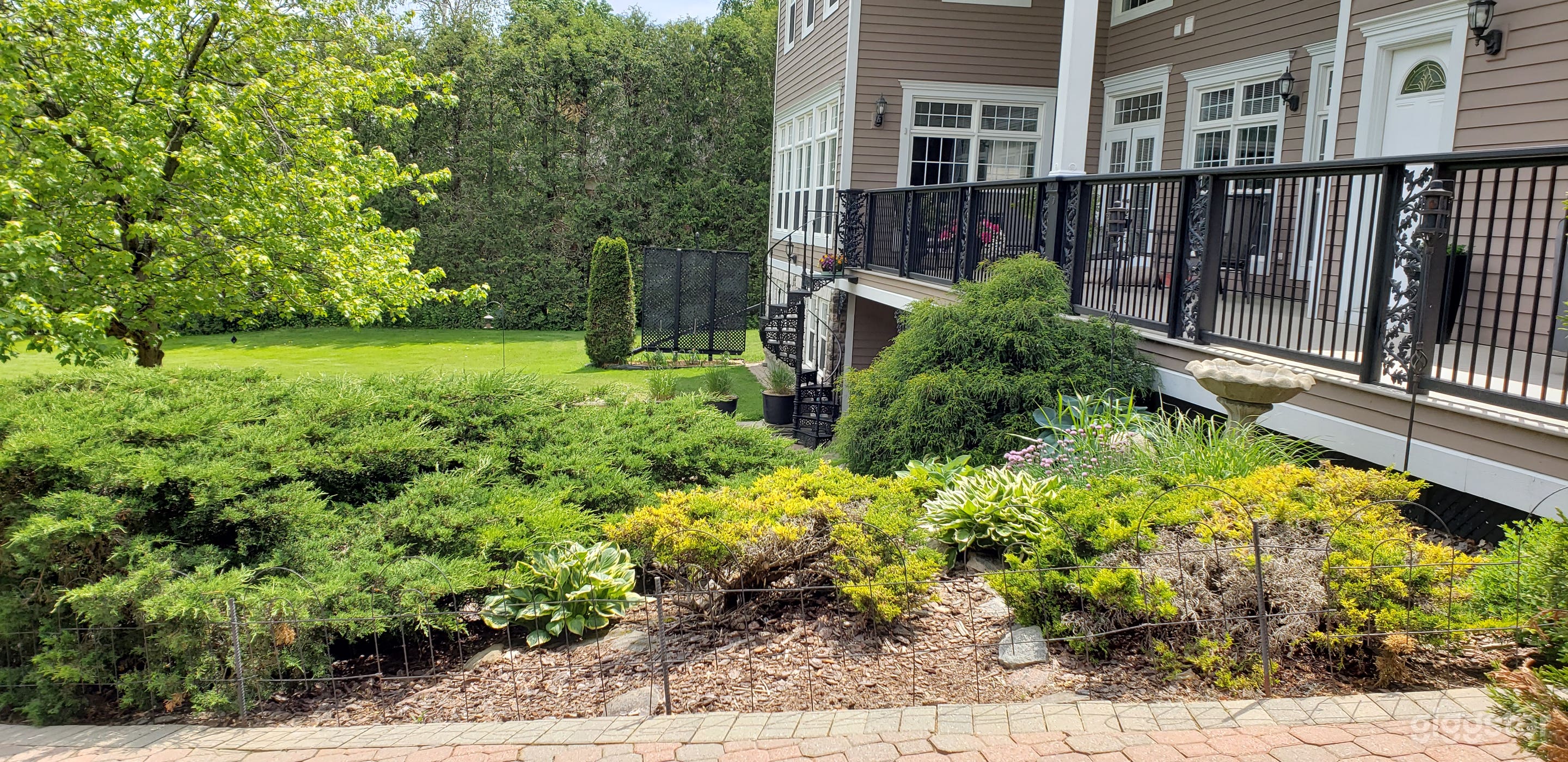 Rear view of house/deck/lower patio