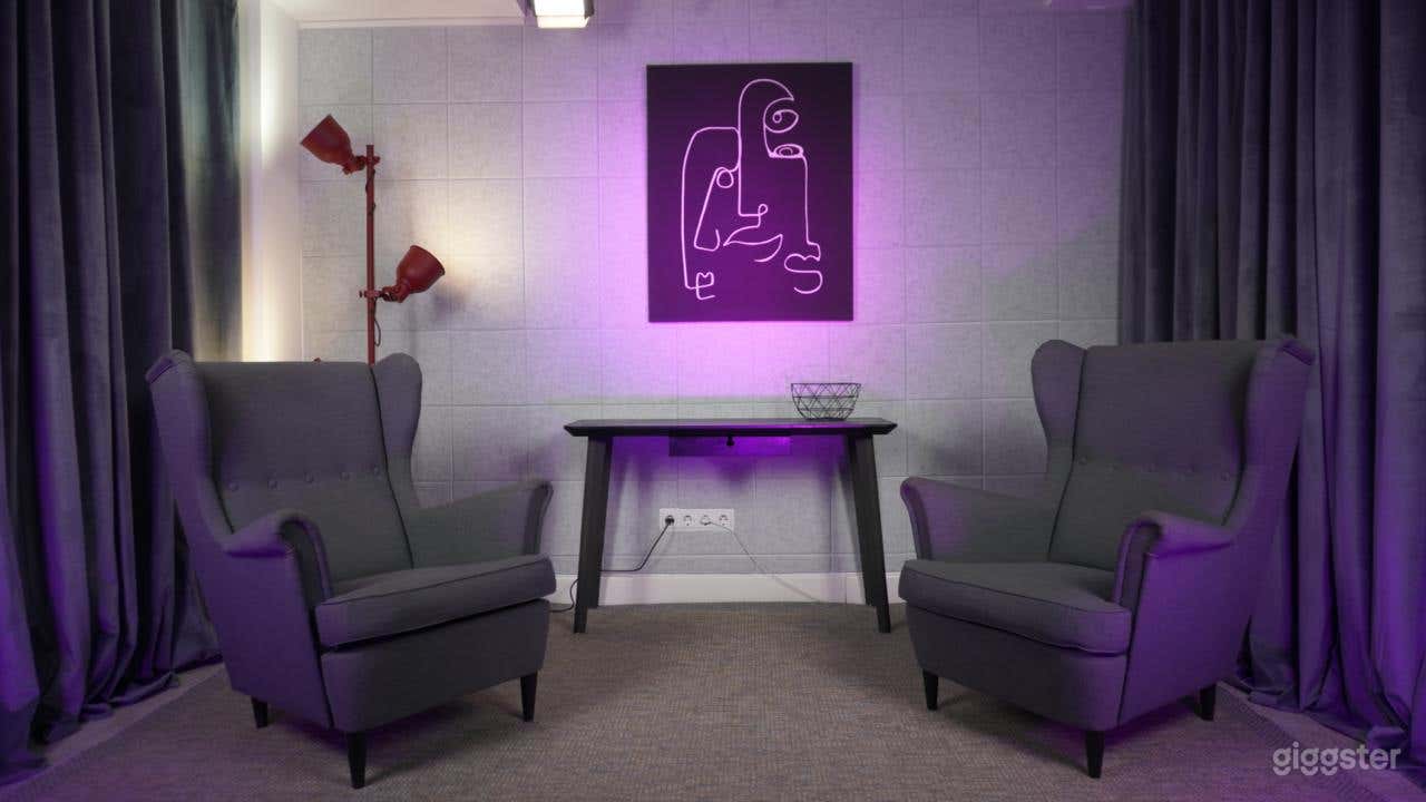 Professional Podcast Studio with Authentic Sets in Madrid Photo 2