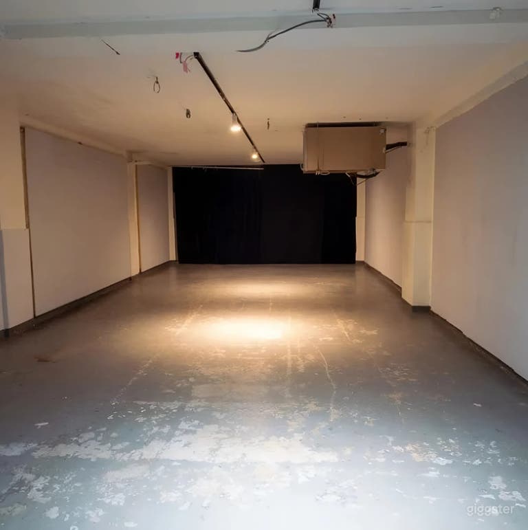  Versatile Lower Level Space – 14’ Ceilings, Green Room 