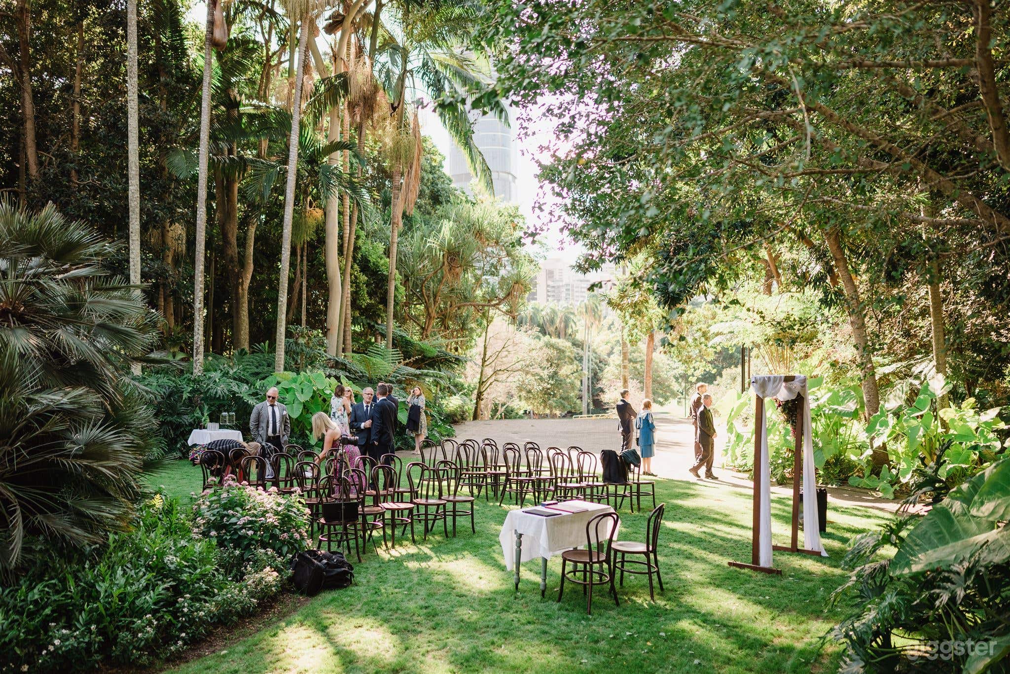 Wedding Ceremonies on our manicured lawn