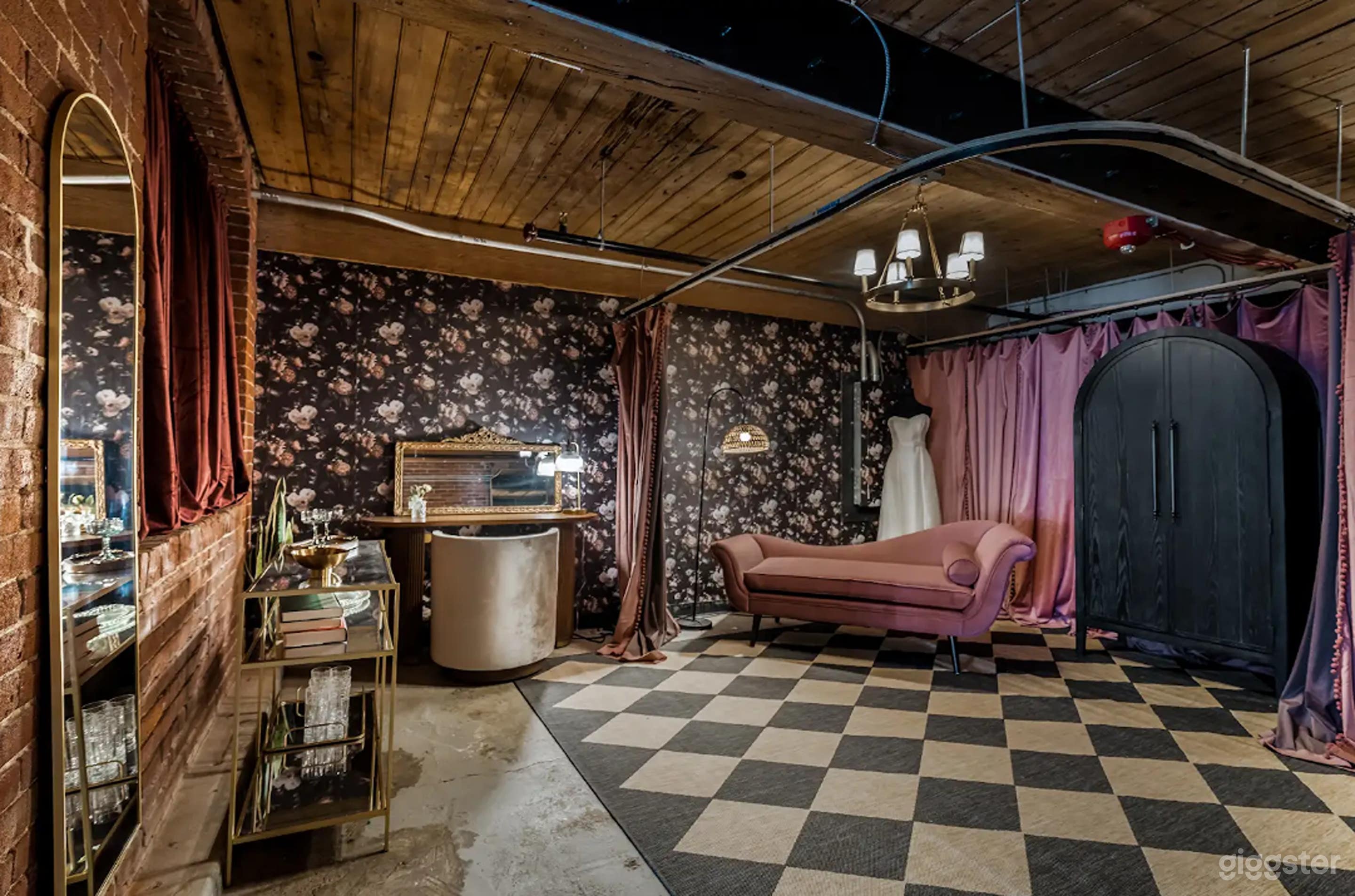 Grotto: Moody Vintage Lounge & Dressing Suite Photo 1