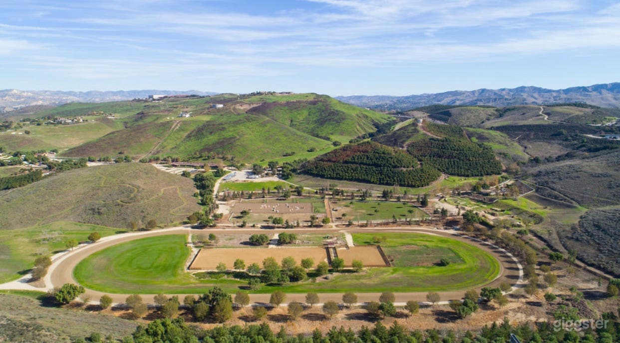 Birds Eye View of Ranch