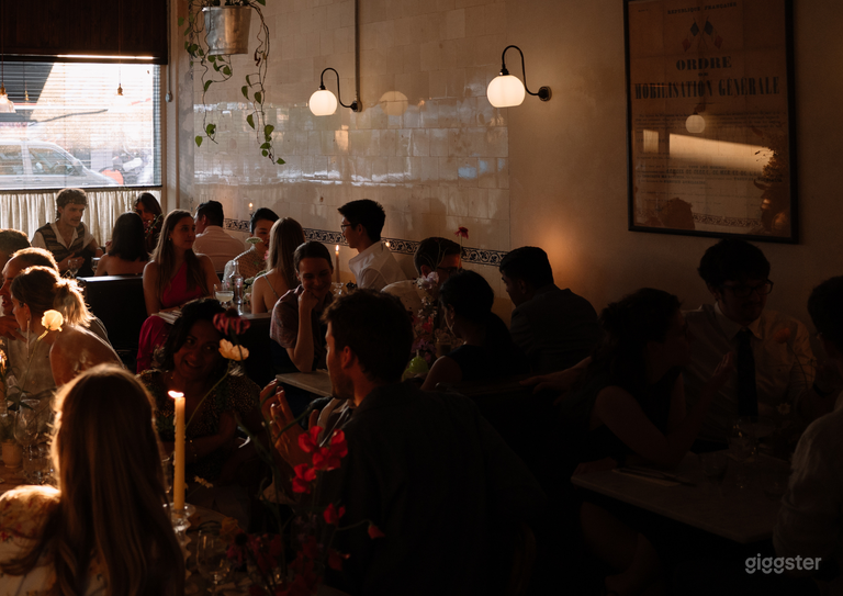  Private dining room event 