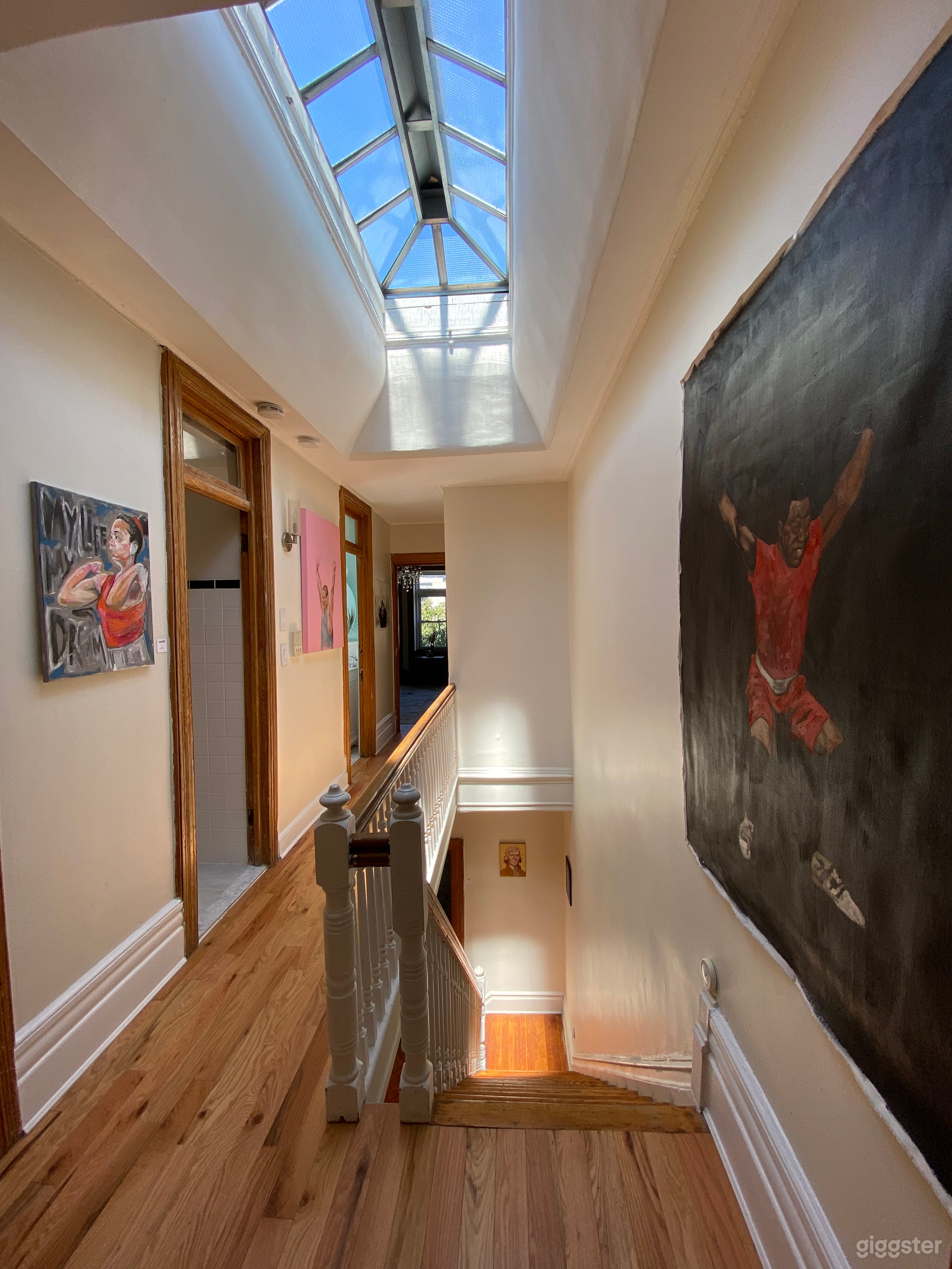 The house has 3 main exhibition/event spaces