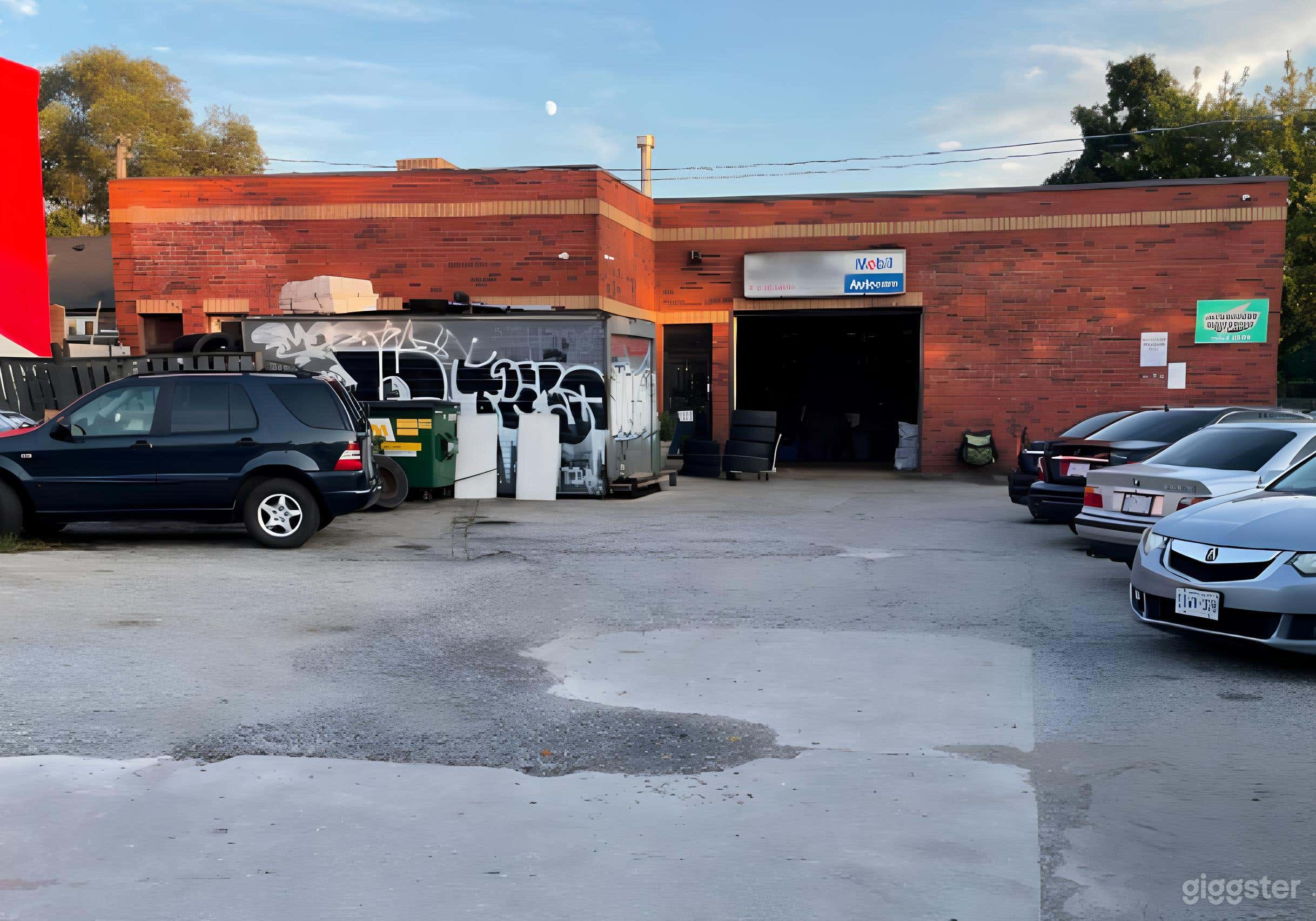Automotive Garage for Filming Photo 1