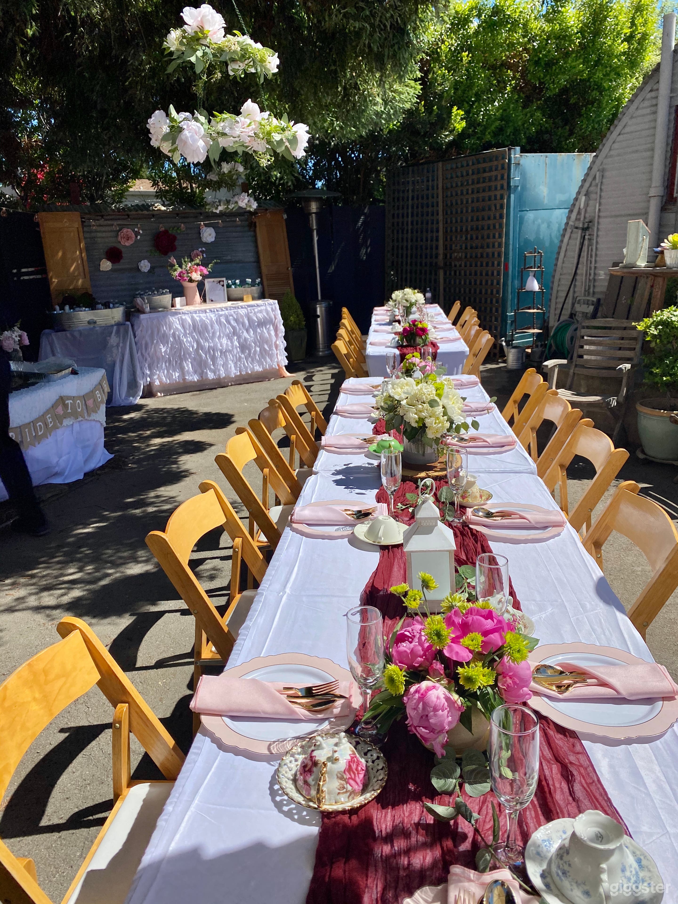 Magical Garden with a Giant Redwood Tree  Photo 2