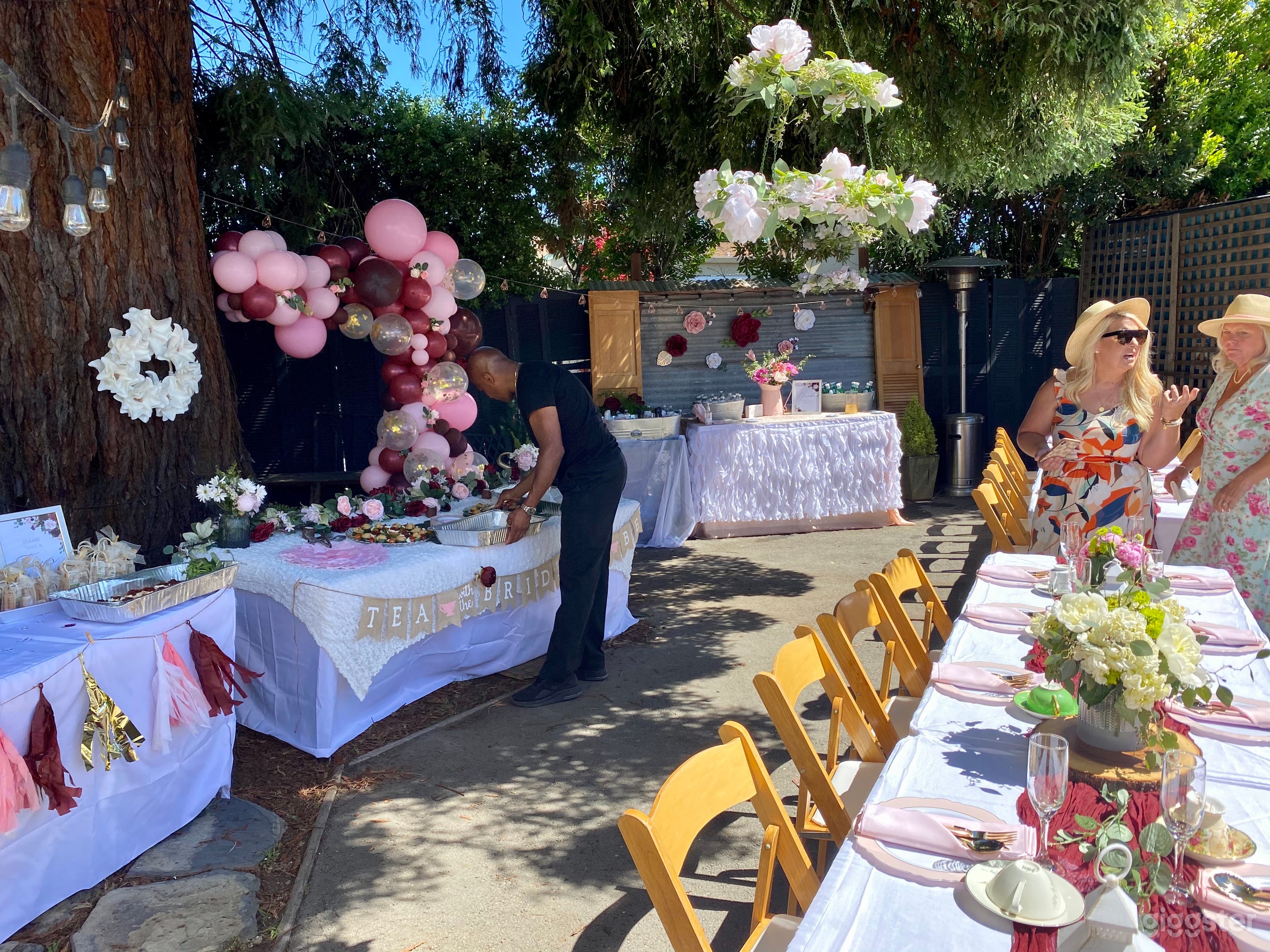 Magical Garden with a Giant Redwood Tree  Photo 1