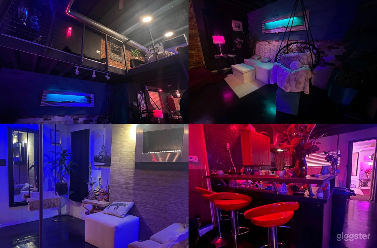 Le Chateau Vibrant colorful unique multilevel loft Photo 2