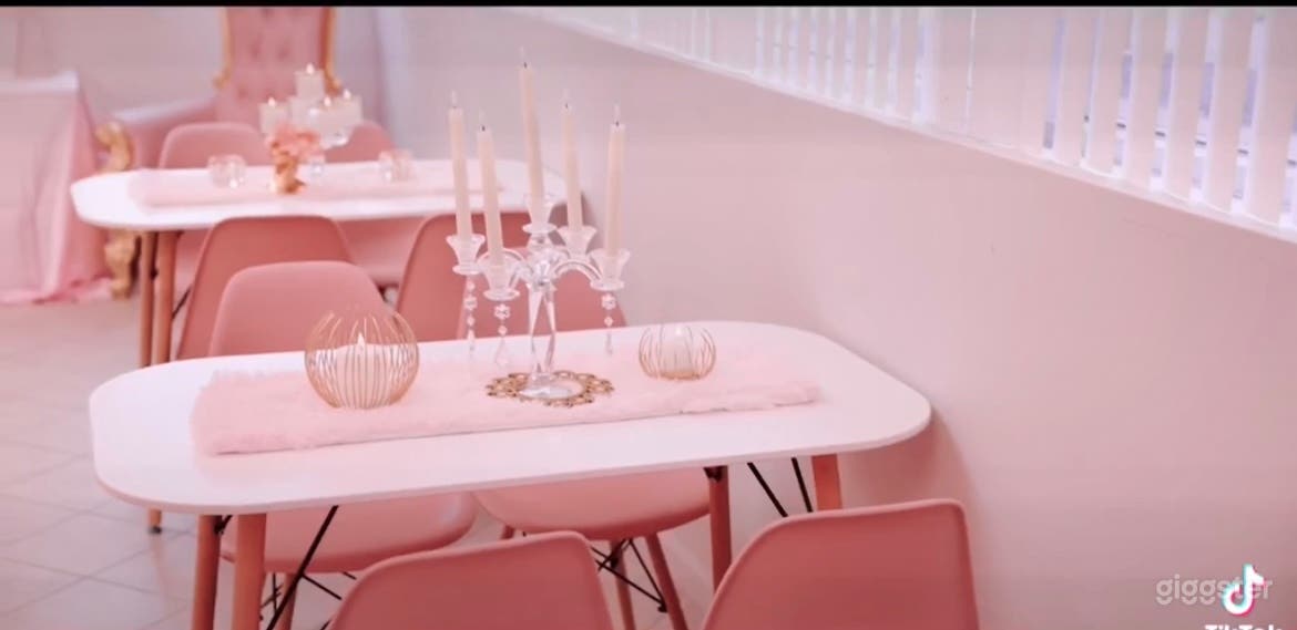 Charming Pink Event Space in Historic Fashion Aven Photo 4