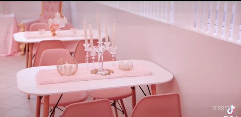  Charming Pink Event Space in Historic Fashion Aven 