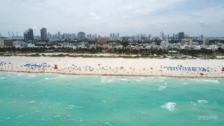 Oceanfront Apartment Condo Building (as seen in this photo), located right on World Famous Ocean Drive with an in-house restaurant and bar servicing up some exotic American fusion and tropical drinks.
 