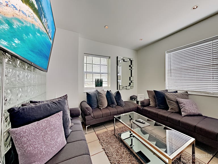  Living room with 70 Inch Plasma Smart TV
 