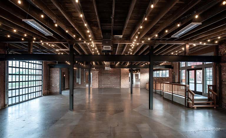  Expansive Industrial Event Space in Indianapolis 