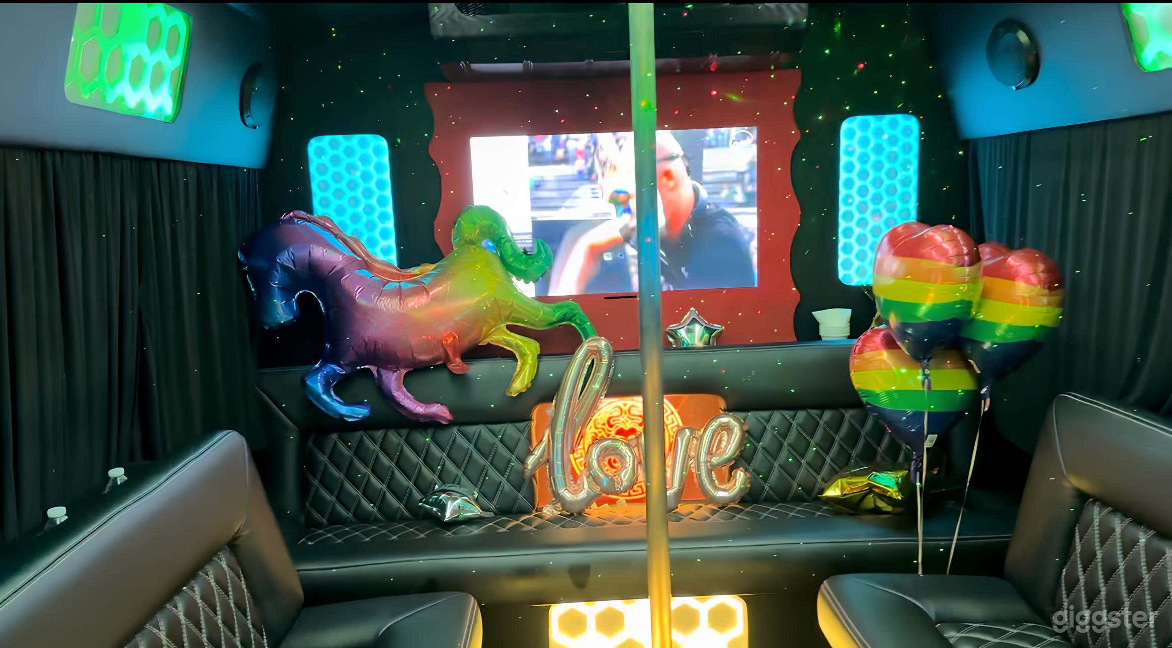 Love Bus | Emission Friendly Party Bus Photo 4