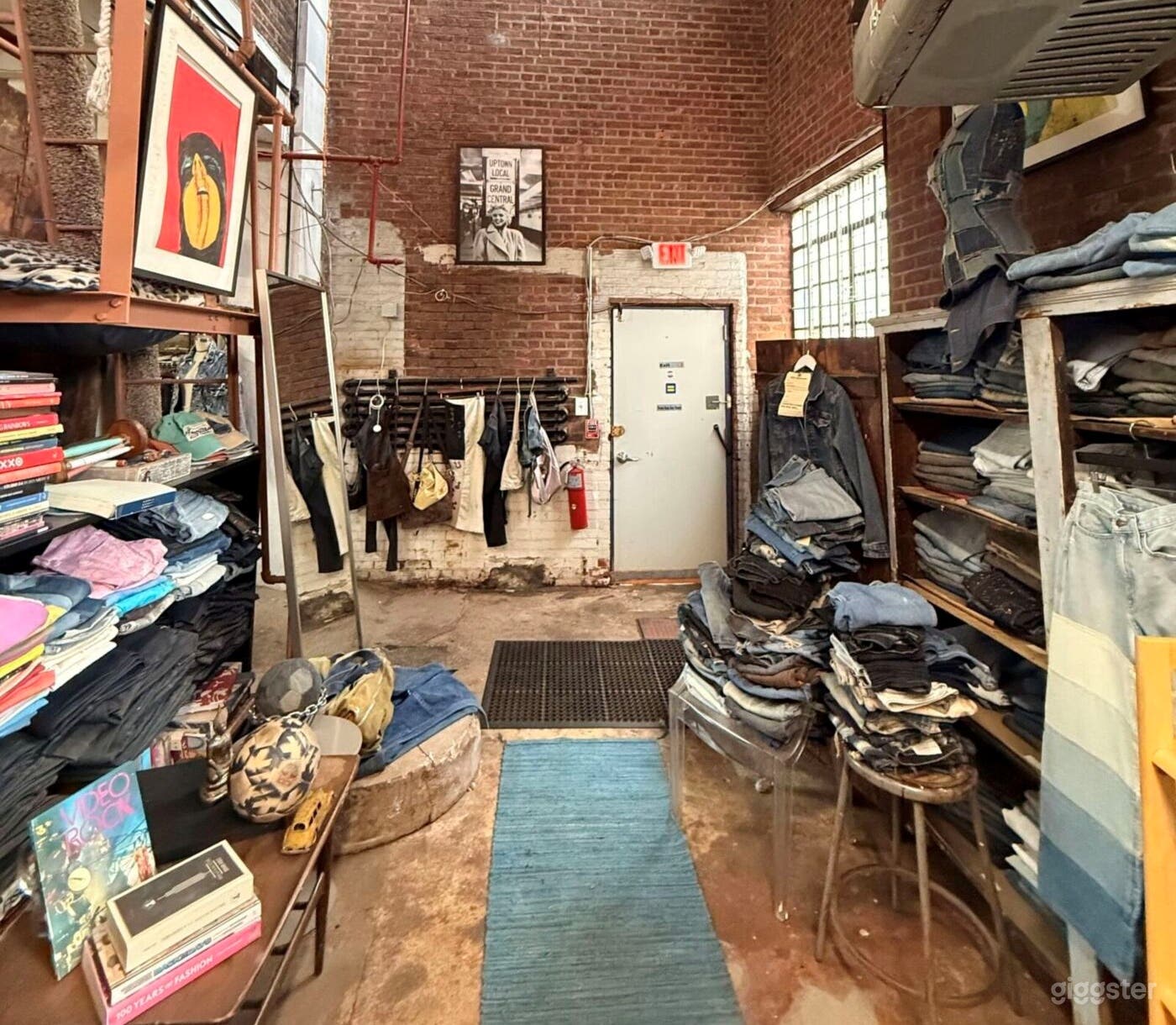 Century-Old Industrial Factory with Vintage Denim Lab Photo 1