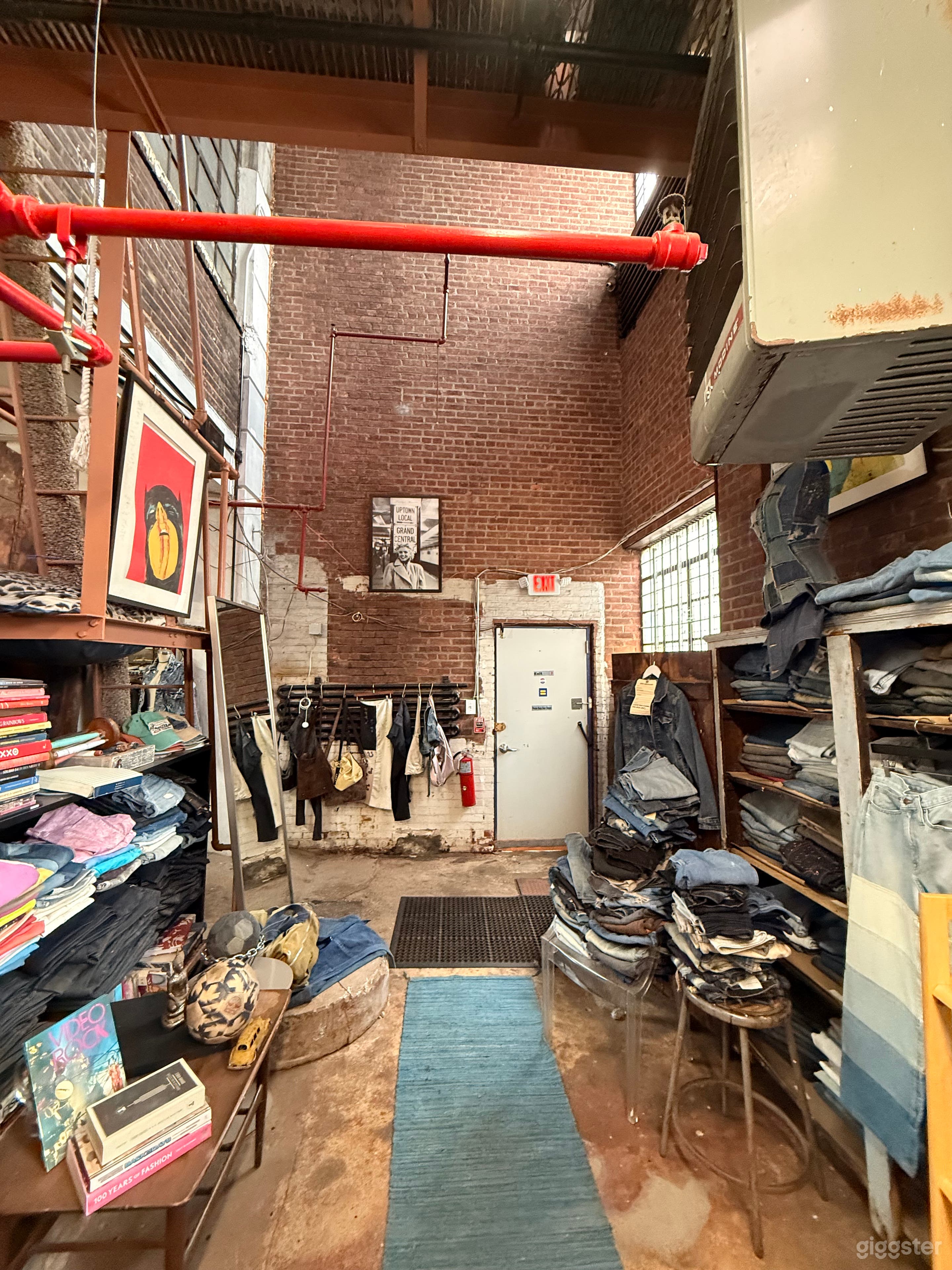 Century-Old Industrial Factory with Vintage Denim Lab Photo 3