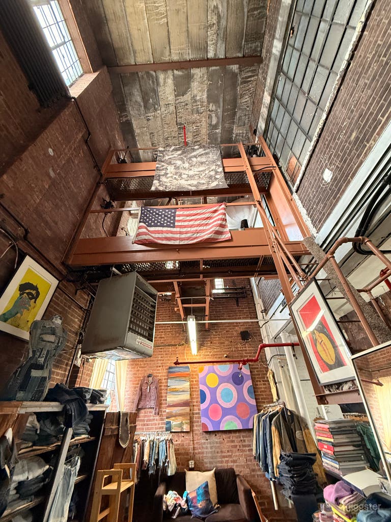  Century-Old Industrial Factory with Vintage Denim Lab 