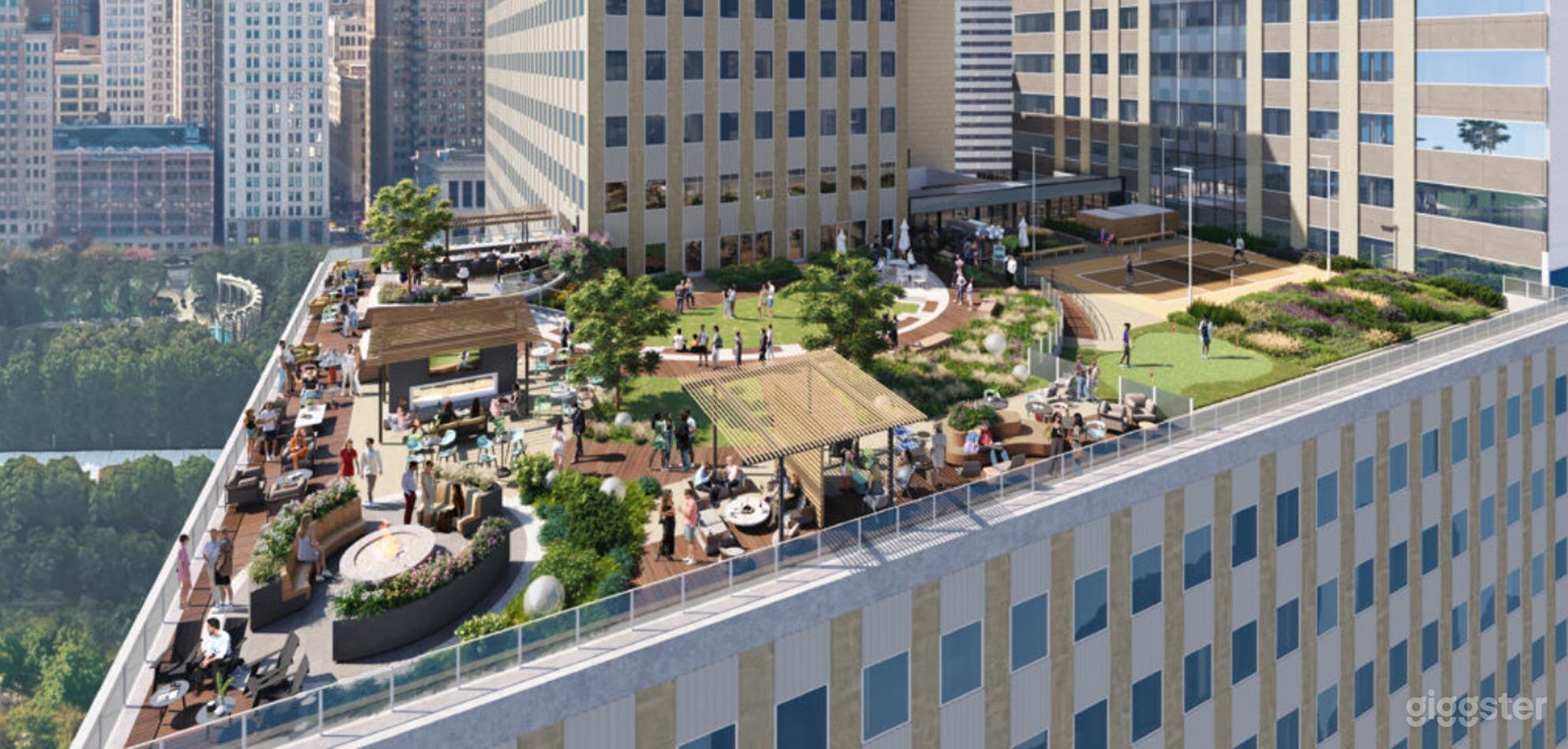 Breathtaking Rooftop Terrace Photo 3