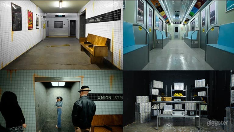  Station de métro souterraine, Ascenseur, Salle d'argent 