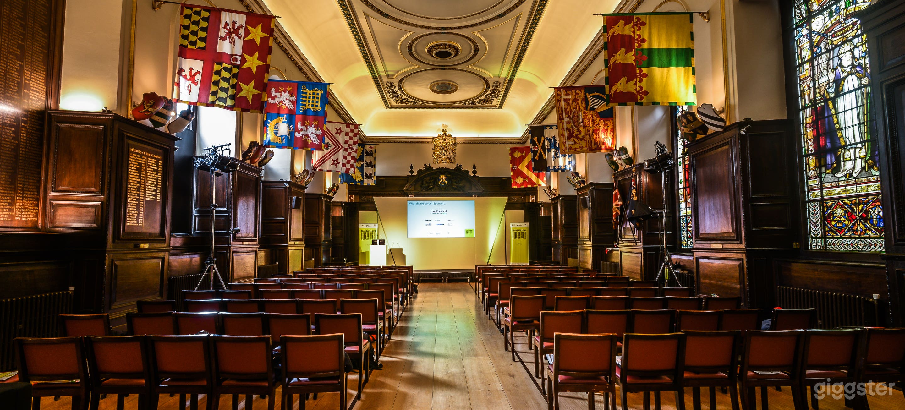 Large presentation hall in City of London