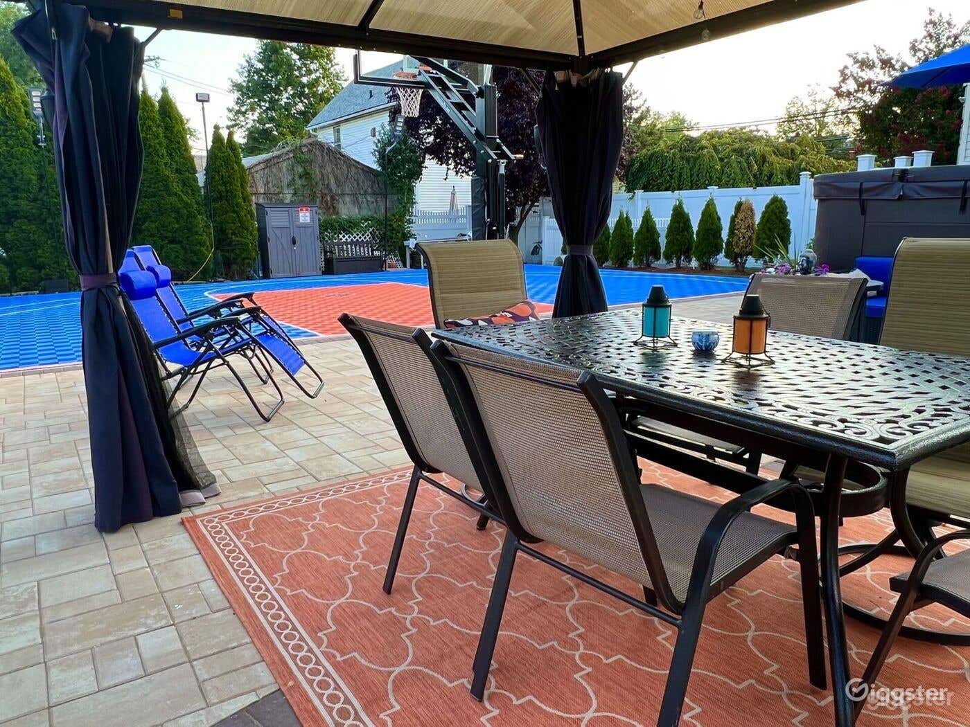 Vibrant Basketball Court  Photo 2