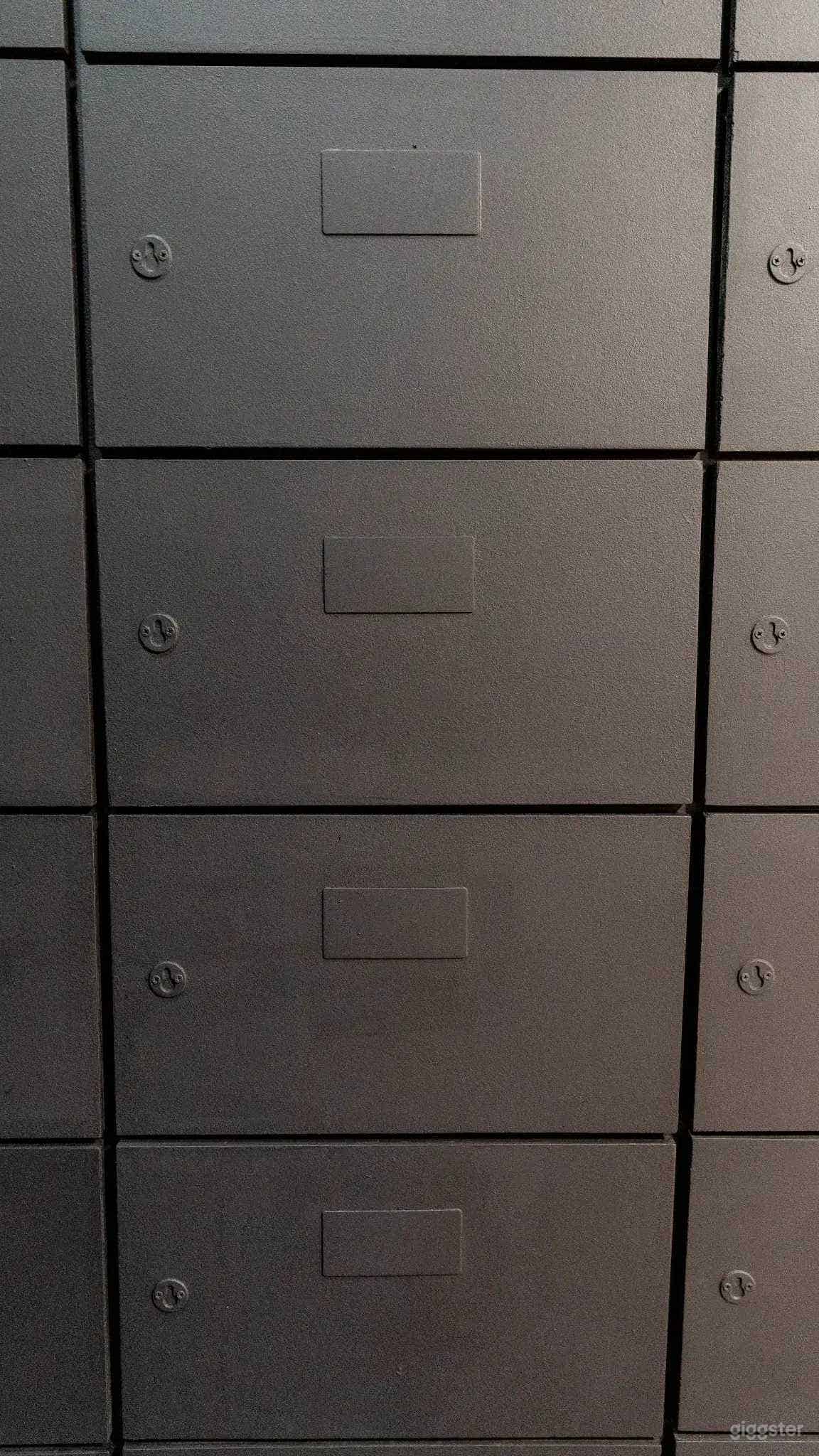 Industrial Bank Vault Door Studio with Cinematic Edge Photo 3
