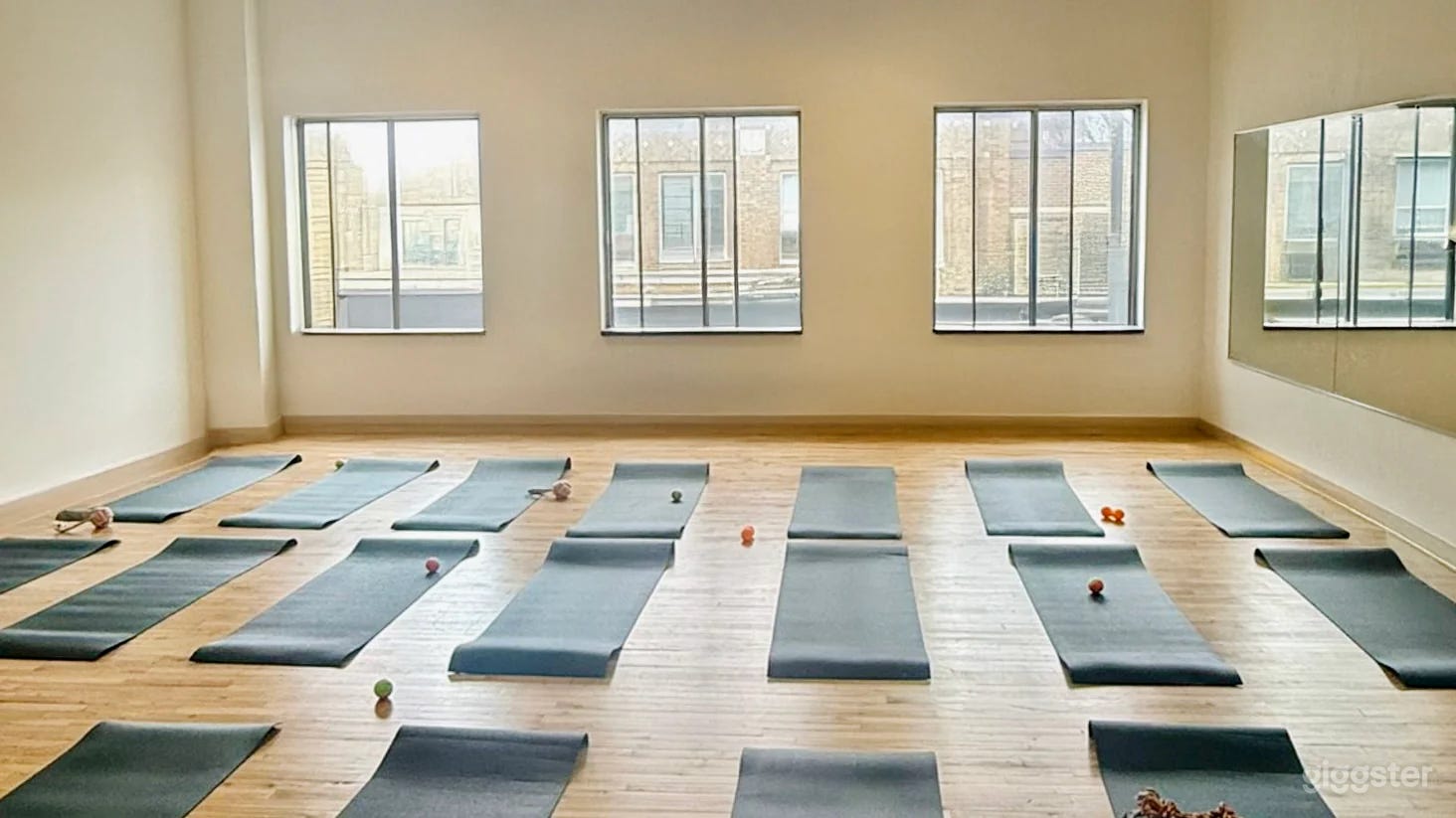 Dance Studio 760 sqft with Mirrors  Photo 1