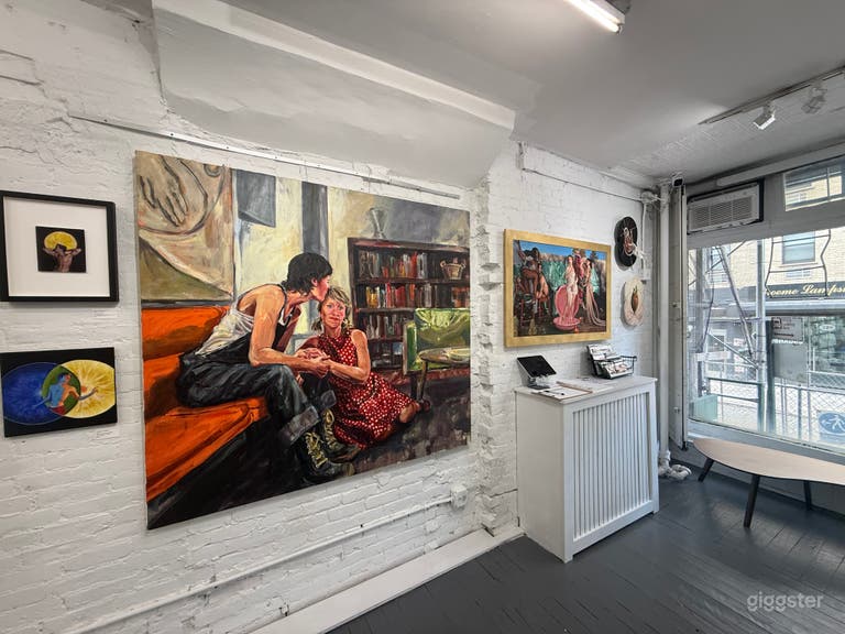  Exposed-Brick Gallery in the Lower East Side 