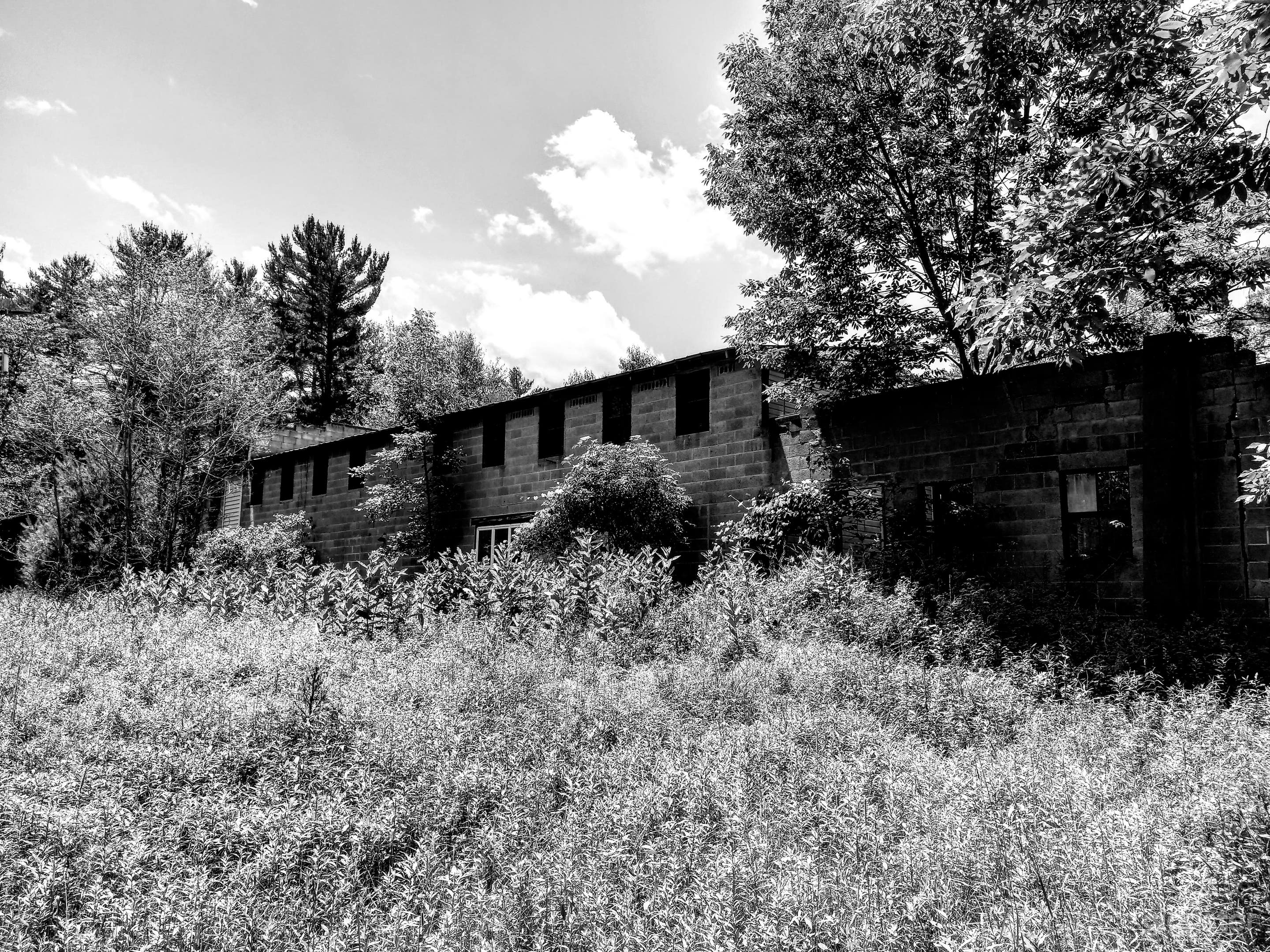 Very scary abandoned style industrial building Photo 1