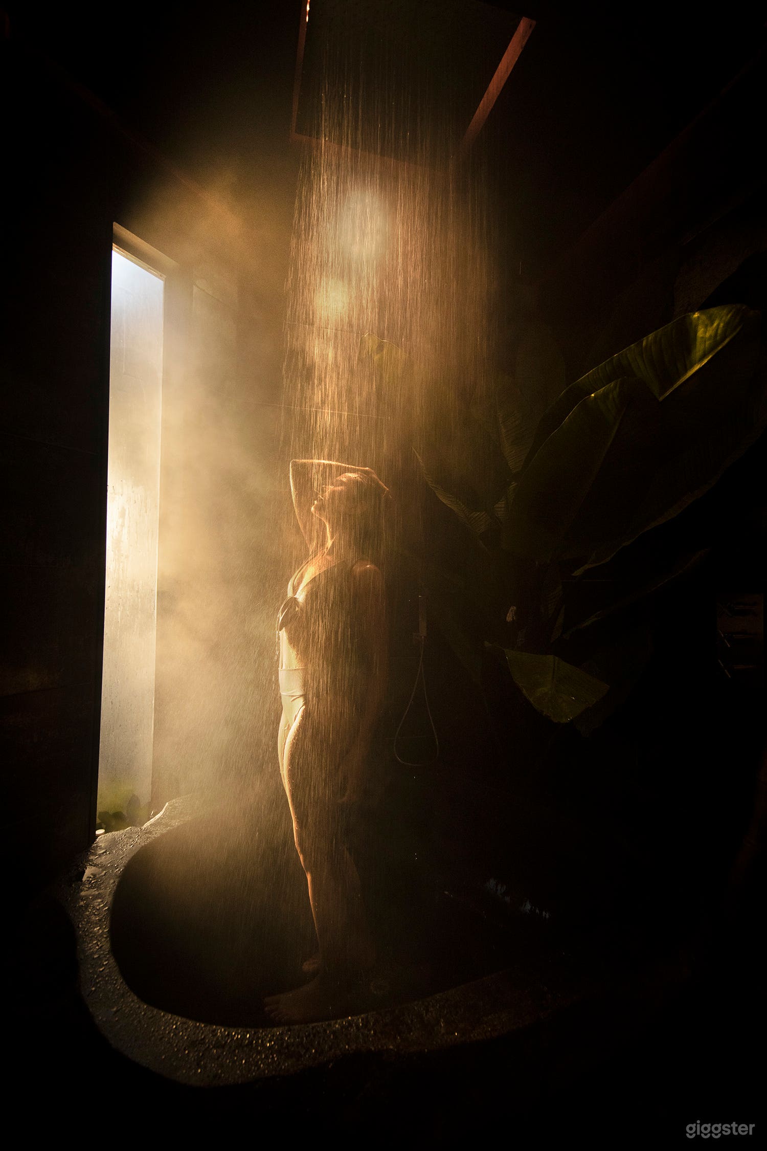 Rain Shower in downstairs bathroom