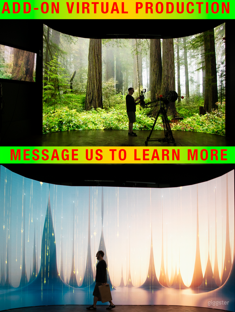  ADD-ON : 25&#x27;x15&#x27; LED VOLUME for Virtual Production. Please feel free to reach out to learn more. 