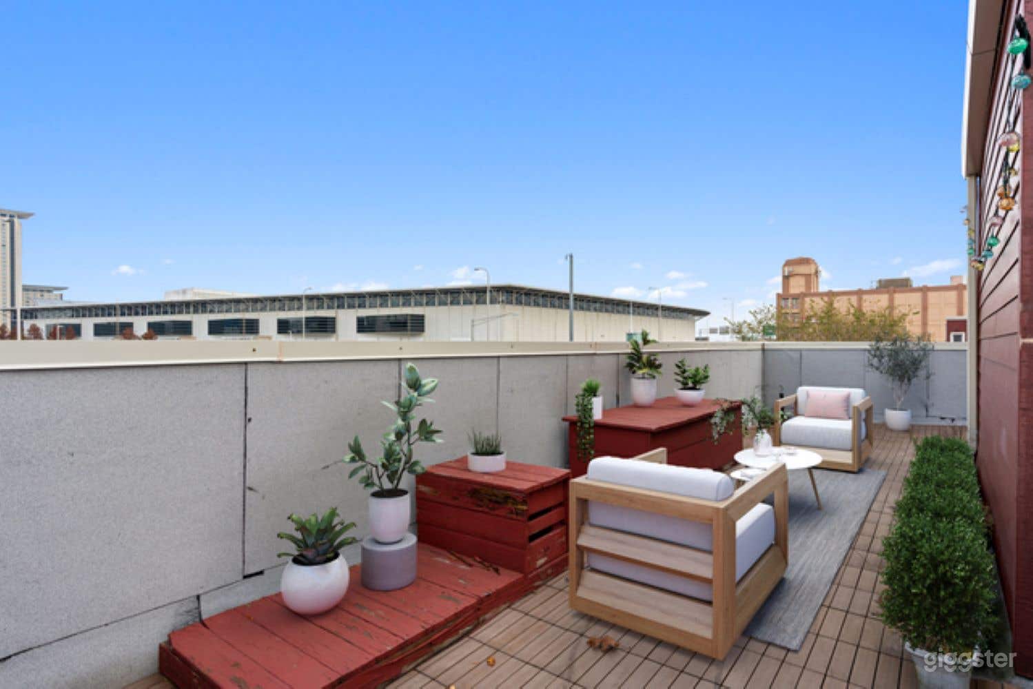 Roof top facing Northeast